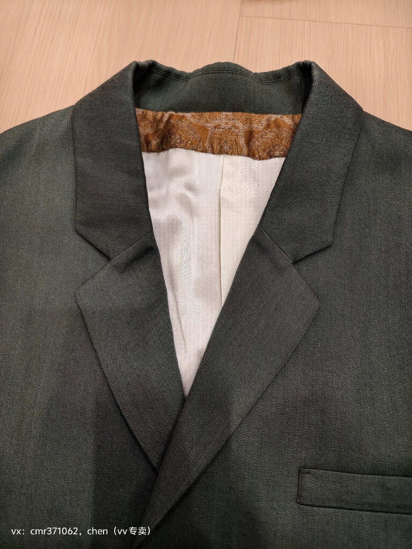 Visvim VISVIM 24AW HAMMONS JKT Green3 Wool Linen Jacket Size US L / EU 52-54 / 3 - 2 Thumbnail