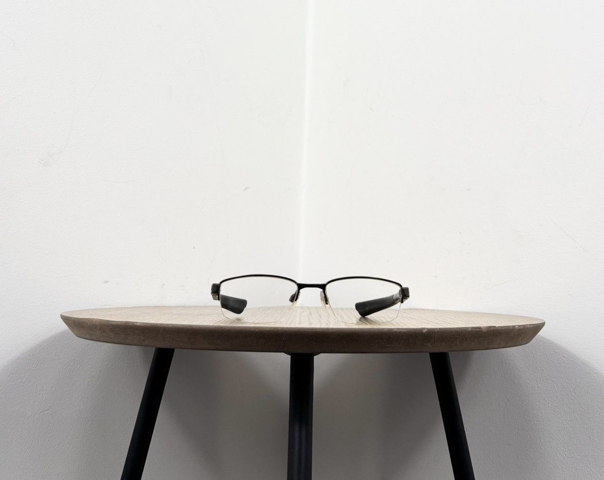 Oakley Oakley Eyeglasses Frames Glasses Black Half Rim Double Tap Size ONE SIZE - 8 Thumbnail
