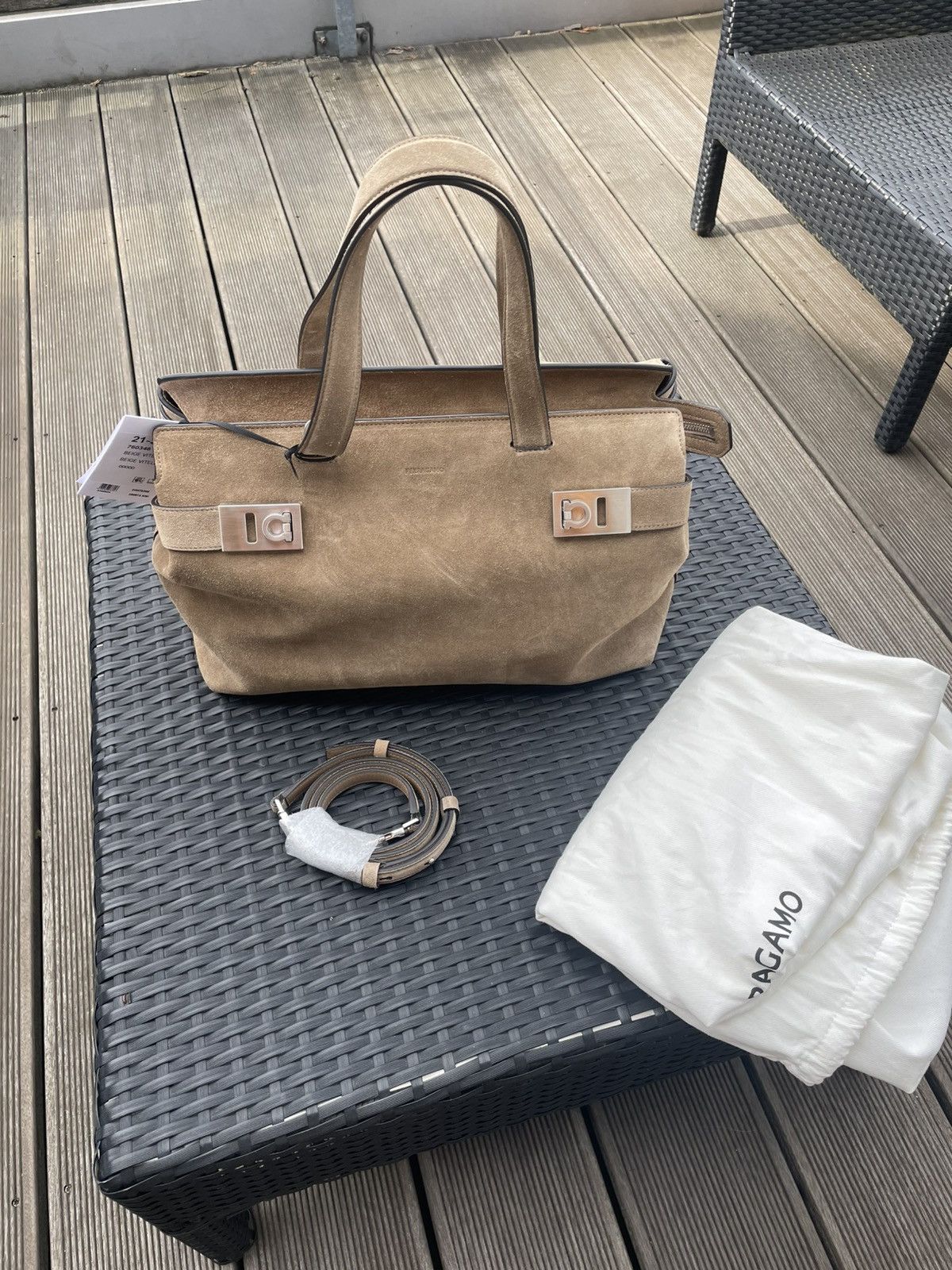 Salvatore Ferragamo FERRAGAMO Wanda tote bag Unisex M size Size ONE SIZE - 2 Thumbnail