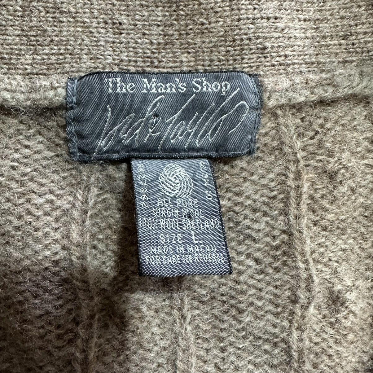 Lord & Taylor × Vintage Vintage Lord & Taylor Shetland Wool Cardigan Sweater Size US L / EU 52-54 / 3 - 4 Thumbnail