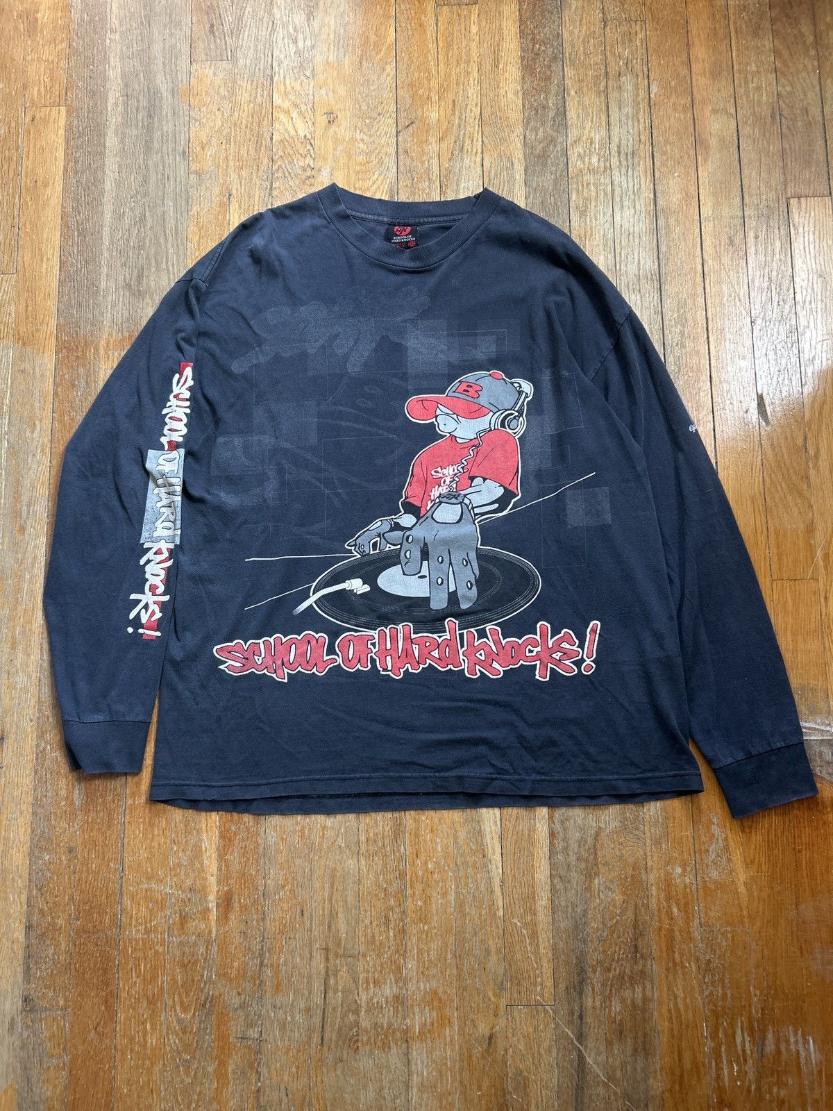 ヘクターNIN/TOO FUCKED UP TO CARE ANYMORE Vintage Vintage Nine Inch Nails too fucked to care LS Tee