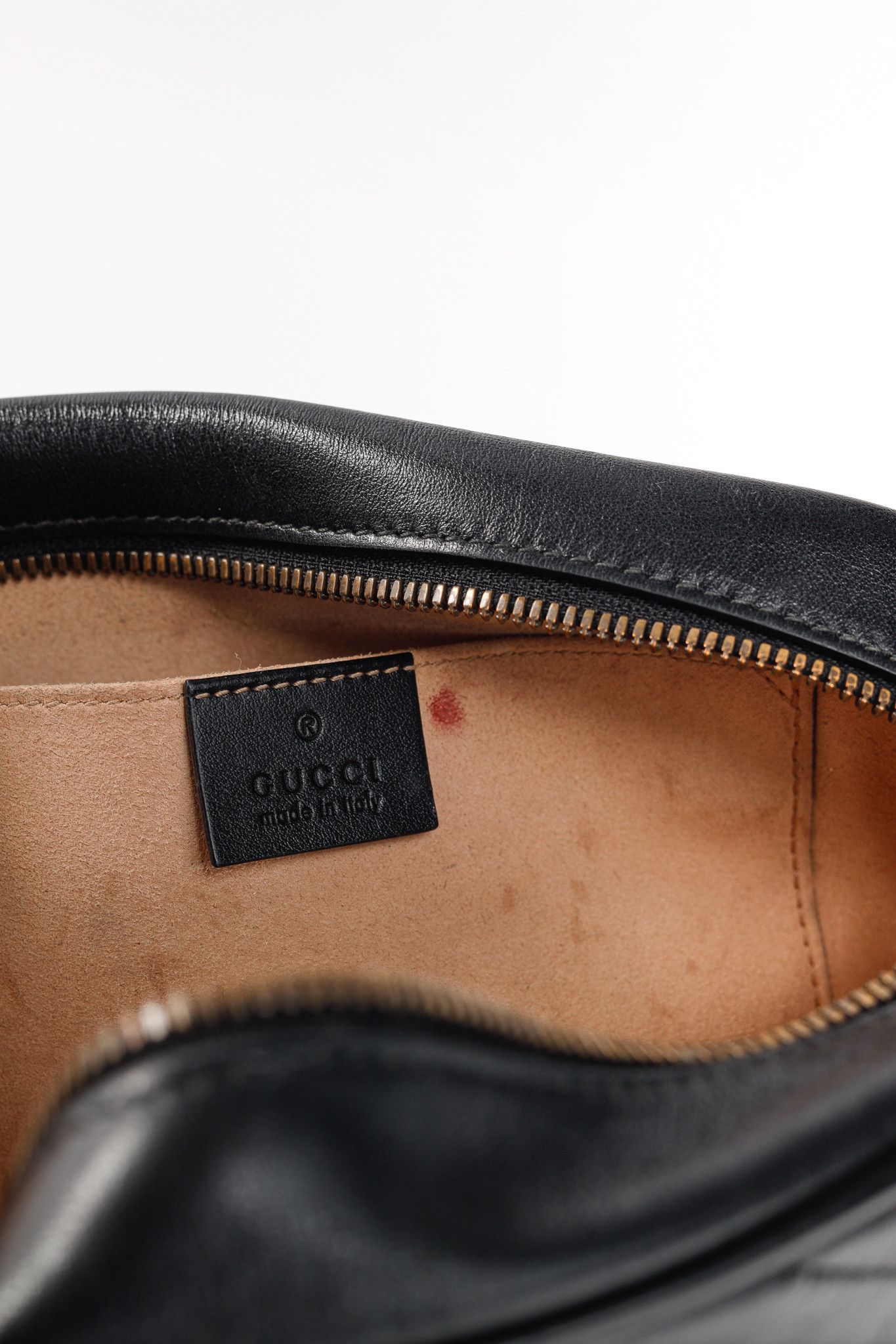 Gucci Gucci GG Marmont Black Matelassé Leather Small Camera Bag Size ONE SIZE - 12 Thumbnail