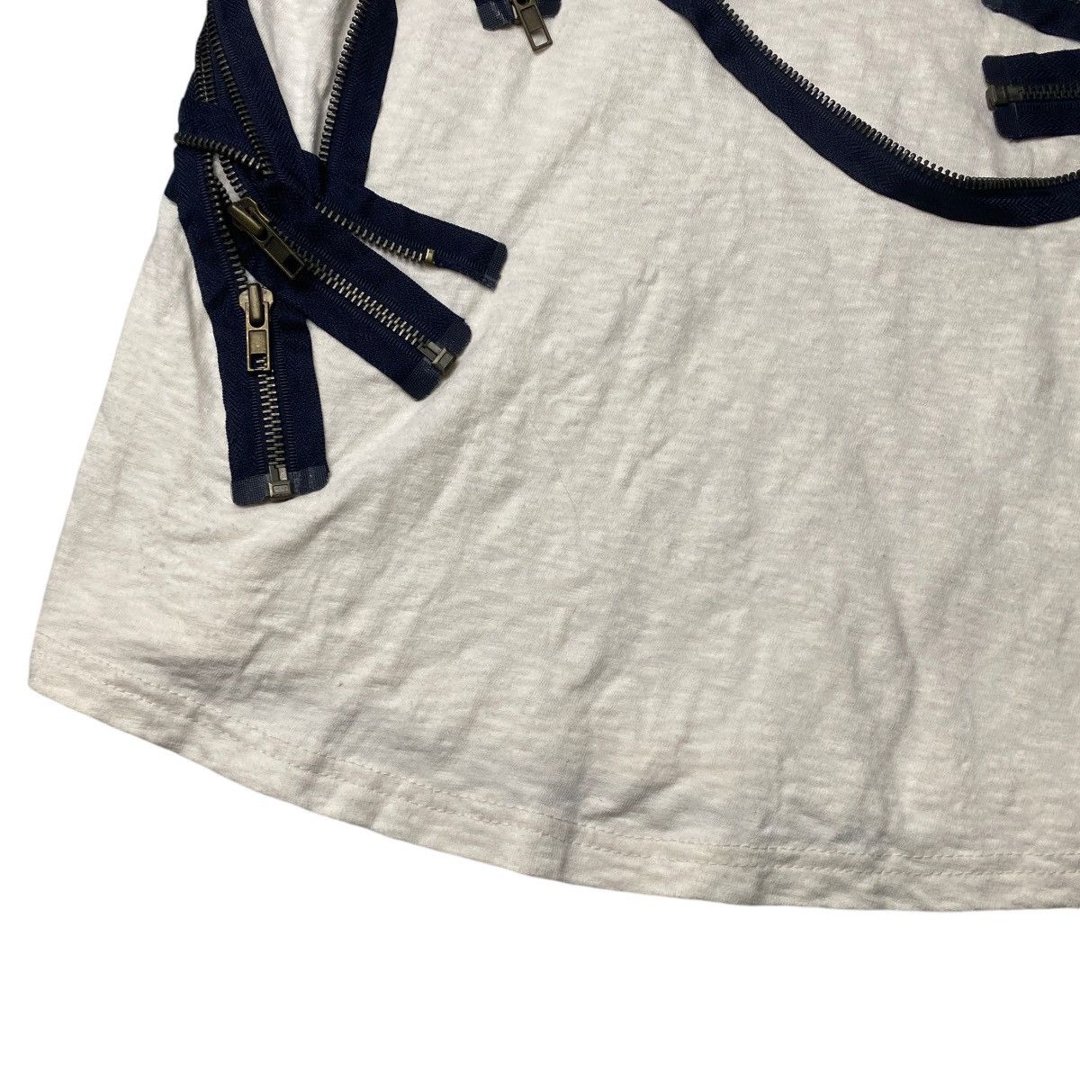 If Six Was Nine 2000's Gia Crazy Multizip Shirt Size US S / EU 44-46 / 1 - 7 Thumbnail