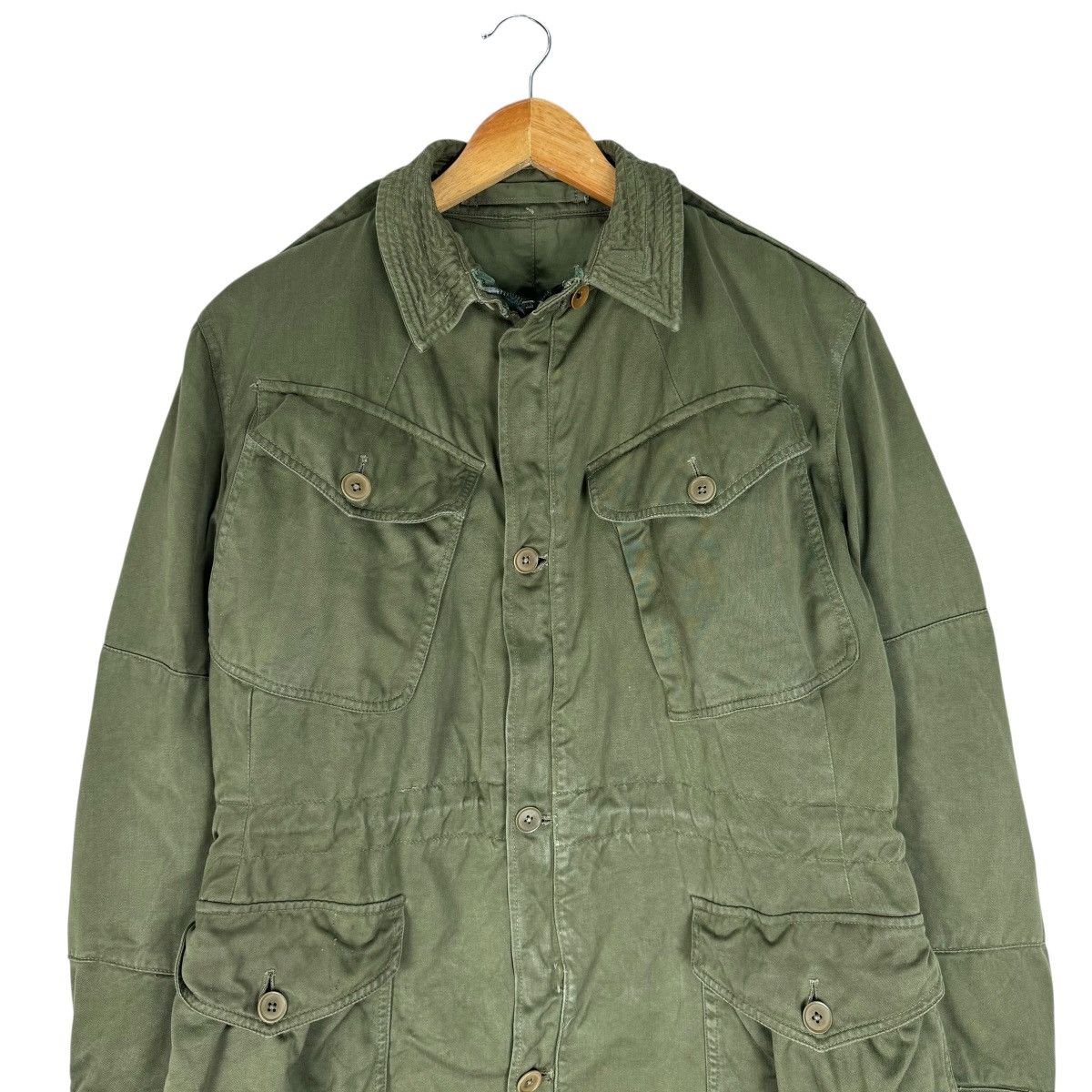 Vintage ❄️OG COMBAT SMOCK 1960s BRITISH ARMY JACKET Size US M / EU 48-50 / 2 - 2 Thumbnail