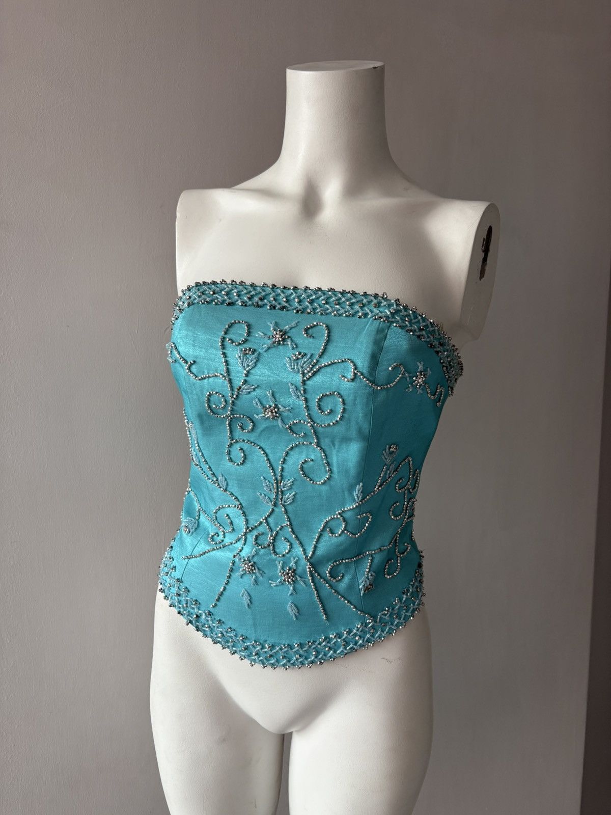 Vintage Vintagw bustier Size M / US 6-8 / IT 42-44 - 9 Thumbnail
