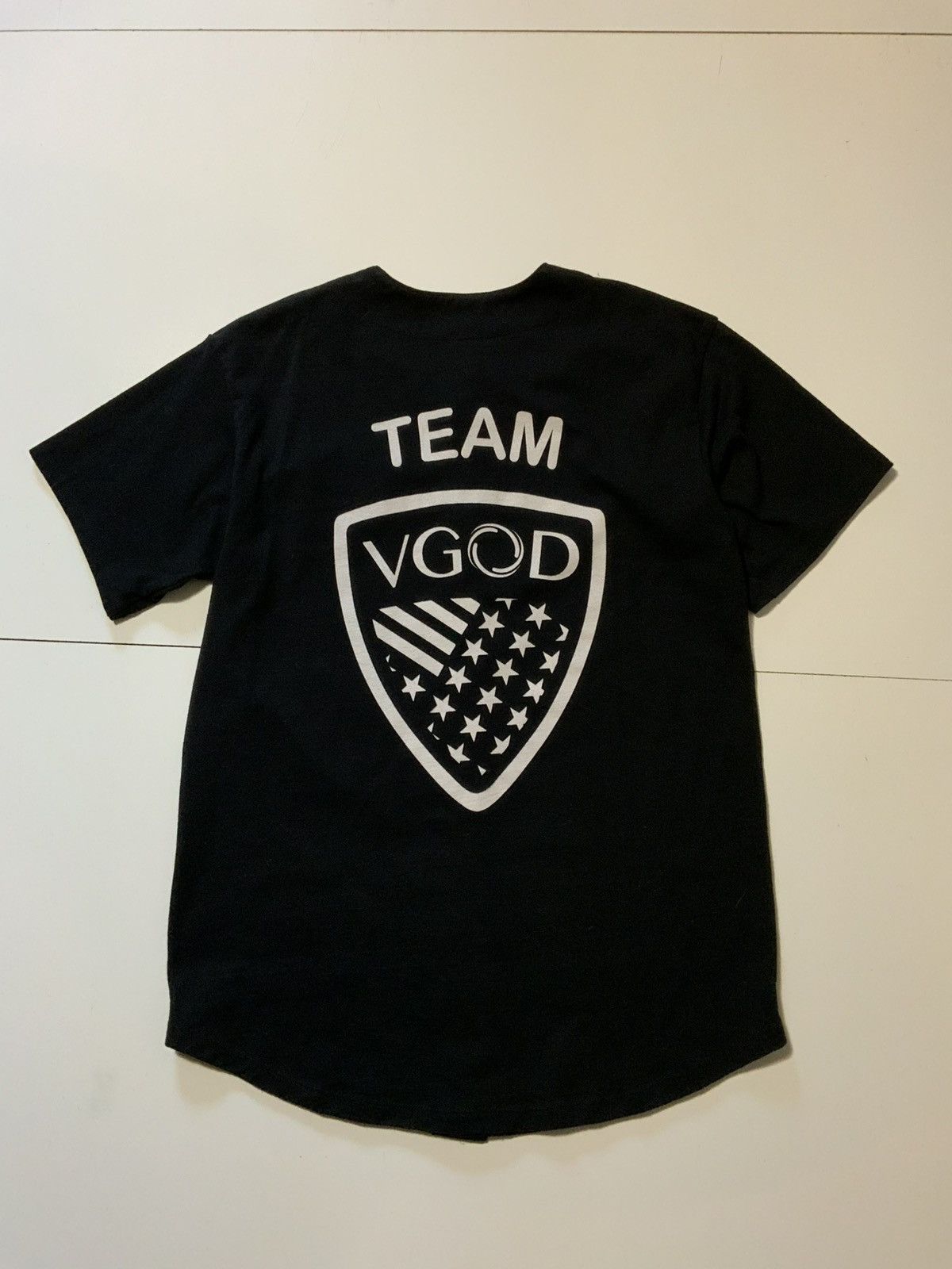 American Apparel American Apparel Team VGOD Limited S/S Black Baseball Jersey Size US S / EU 44-46 / 1 - 1 Thumbnail