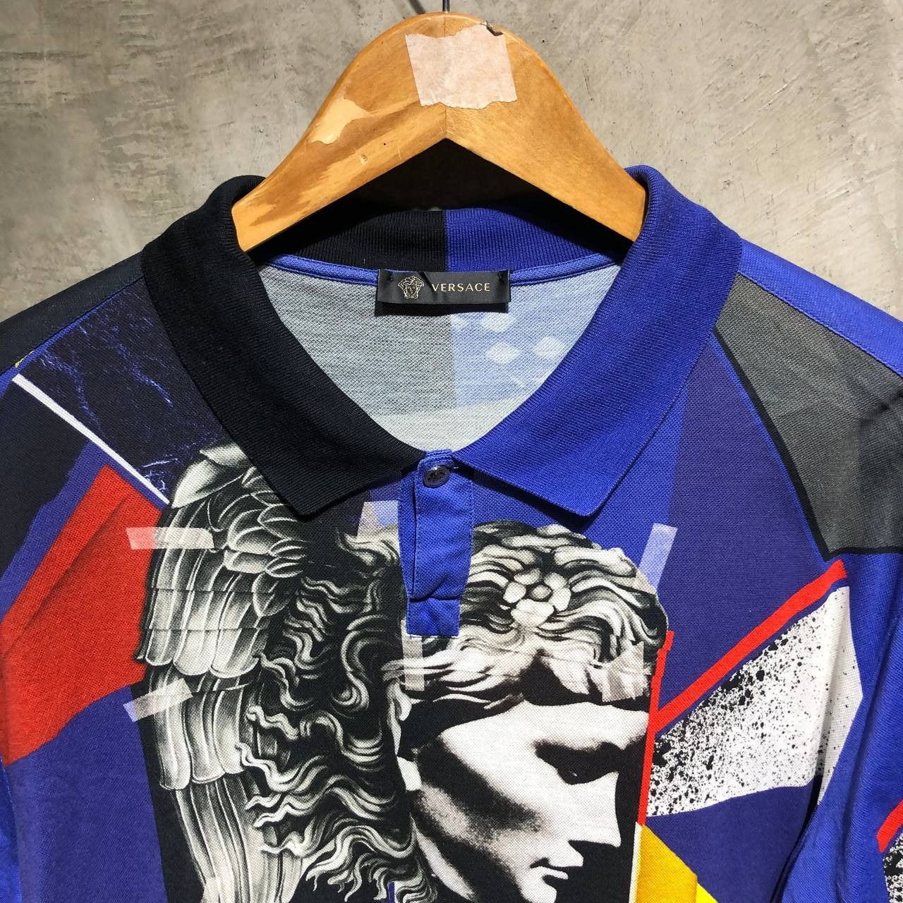 Versace Versace jacquard polo shirt Size US L / EU 52-54 / 3 - 7 Thumbnail