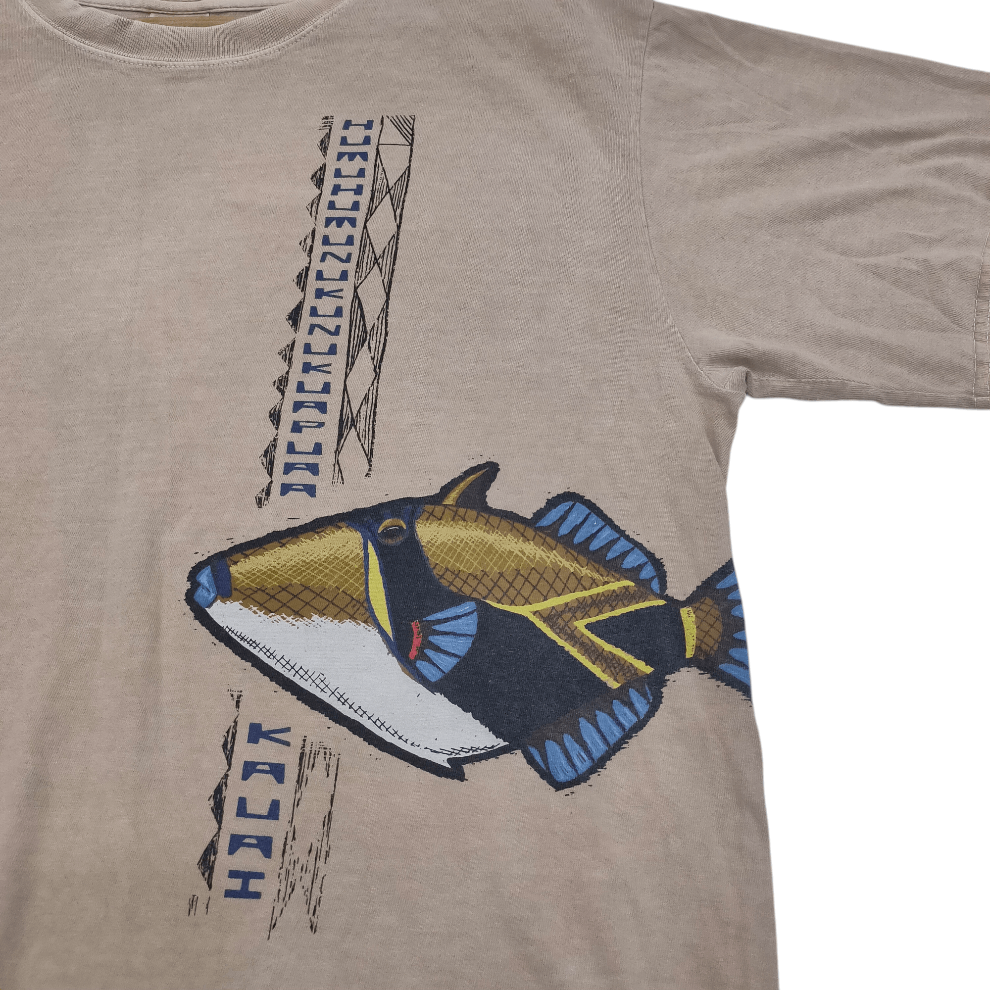 Vintage Vintage Fish Tshirt Humuhumunukunukuapua’a Size US L / EU 52-54 / 3 - 3 Thumbnail