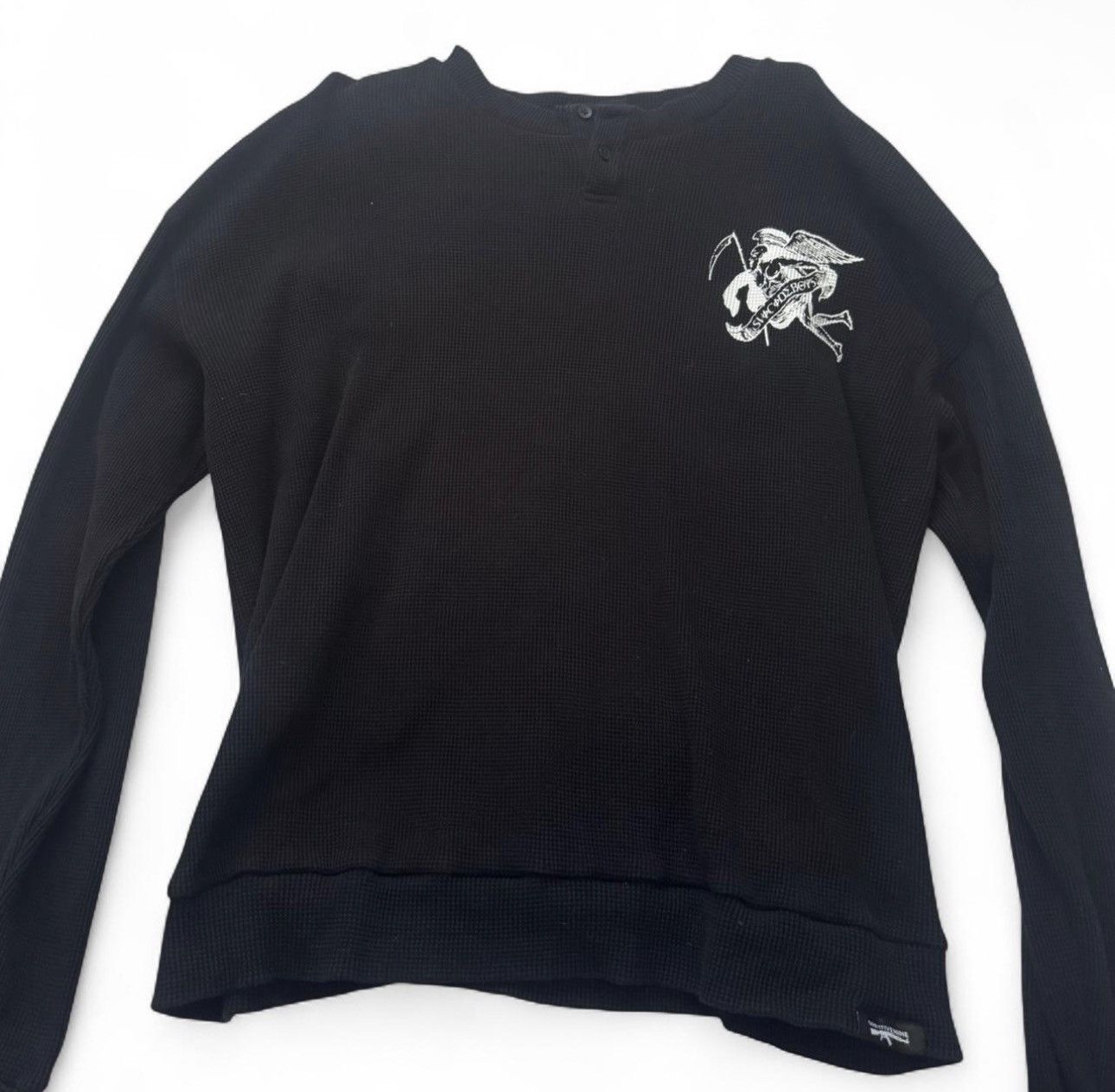 G59 Records $uicideboy$ Patched Henley Size US M / EU 48-50 / 2 - 1 Thumbnail