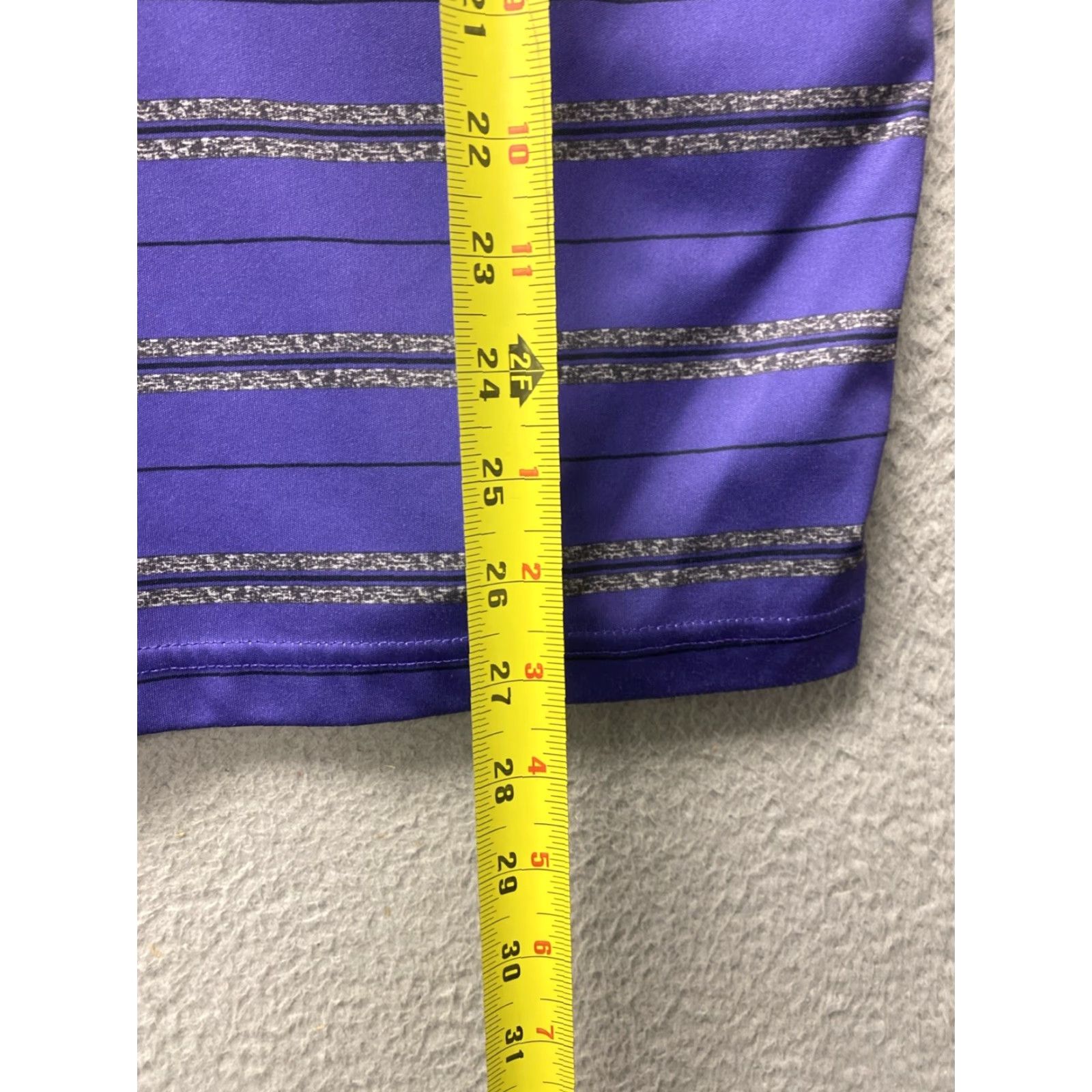 PGA Tour PGA TOUR Polo Shirt Mens L Blue All Over Print Geometric Pattern Golf Club Ball Athletic Shirt Pro Series Size US L / EU 52-54 / 3 - 6 Thumbnail