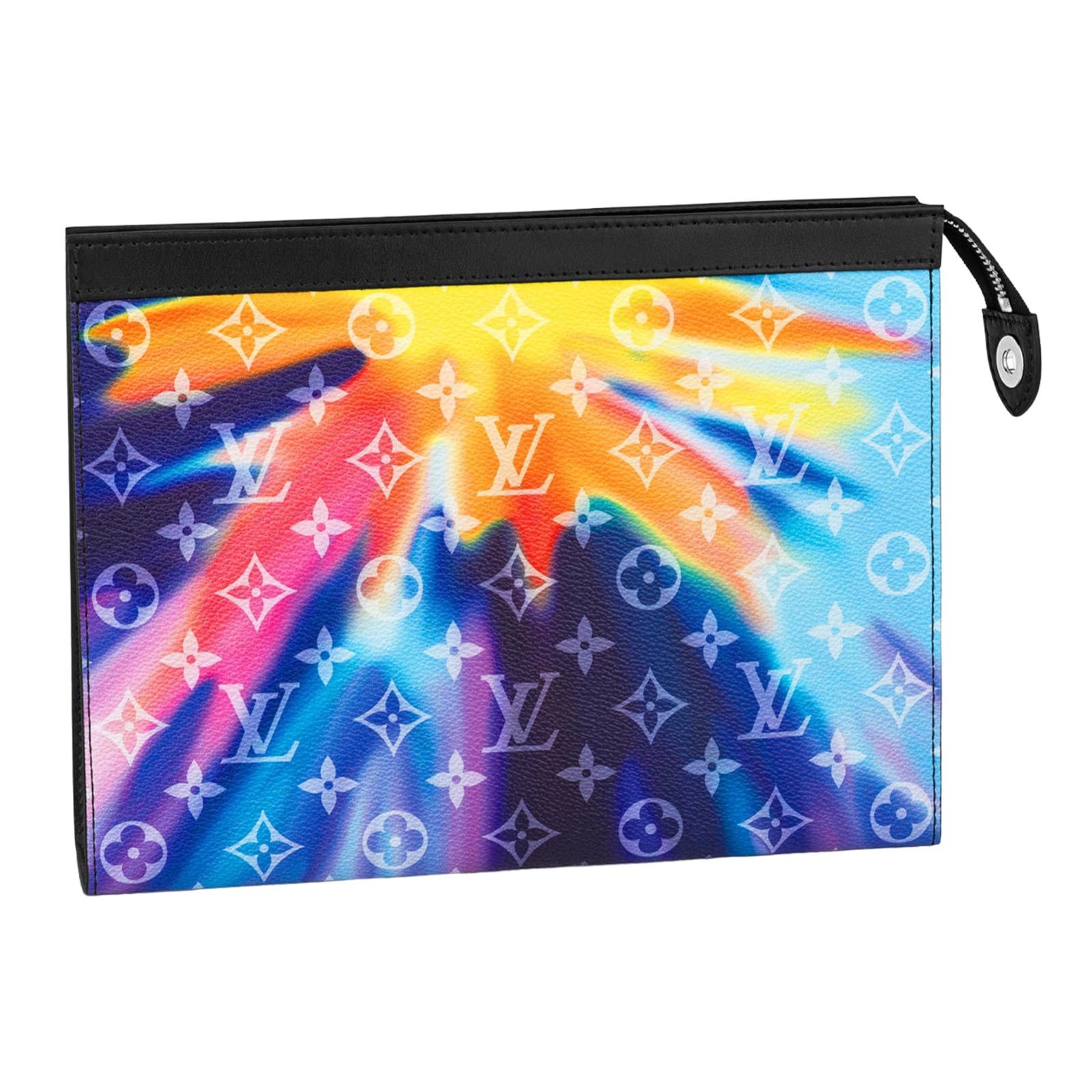 Louis Vuitton Louis Vuitton Pouch Monogram Sunset Dye Logo Clutch Bag Size ONE SIZE - 1 Thumbnail