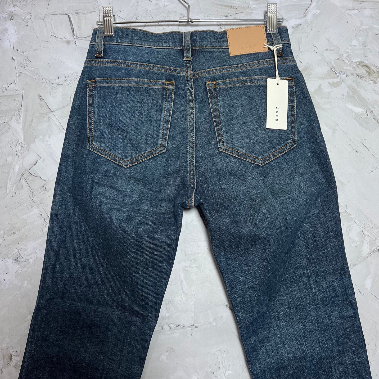 6397 6397 Straight Leg 495 Jeans Dark Blue Button Fly Size 25 Size 25" / US 0 / IT 36 - 7 Thumbnail