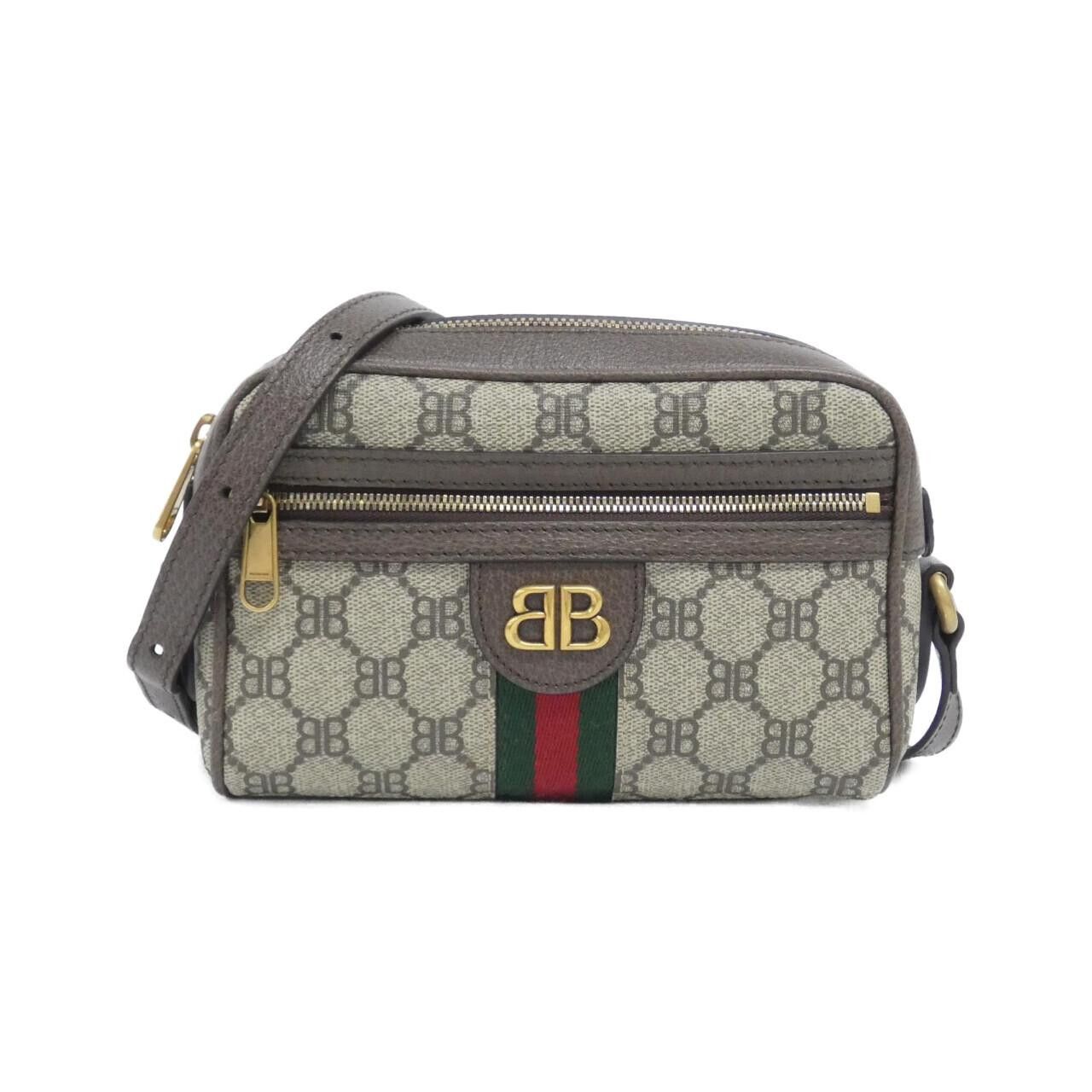 Balenciaga Balenciaga Balenciaga Hacker Camera Bag Coated Canvas Shoulder Bag Textile Shoulder Bag 6801282103U DUTY FREE for USA Size ONE SIZE - 1 Thumbnail