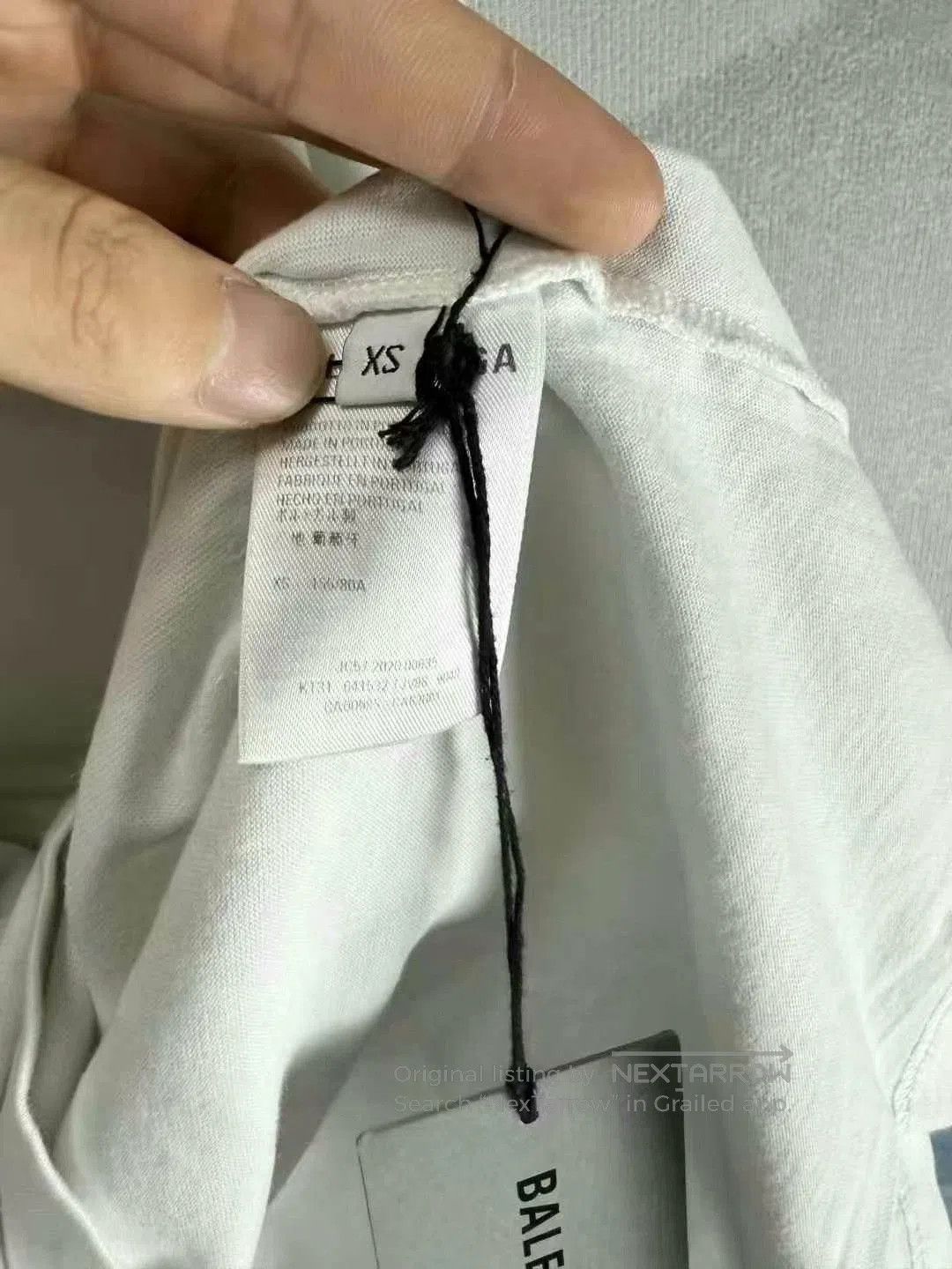 Balenciaga balenciaga white short sleeve wifi shirt. Size US XS / EU 42 / 0 - 4 Thumbnail