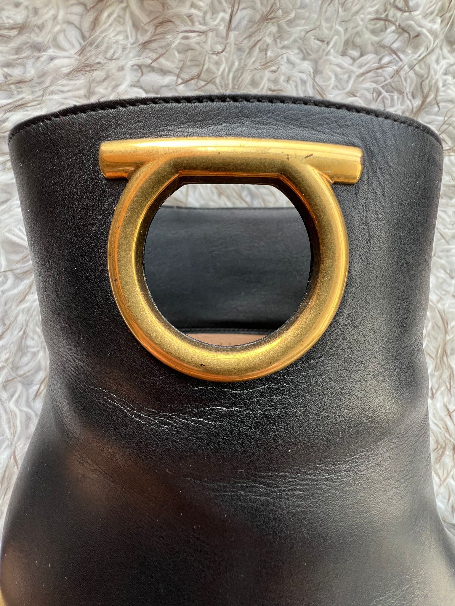 Salvatore Ferragamo Salvatore Ferragamo Albiano Ankle Boots in Black, size 7.5 Size US 7.5 / IT 37.5 - 14 Thumbnail