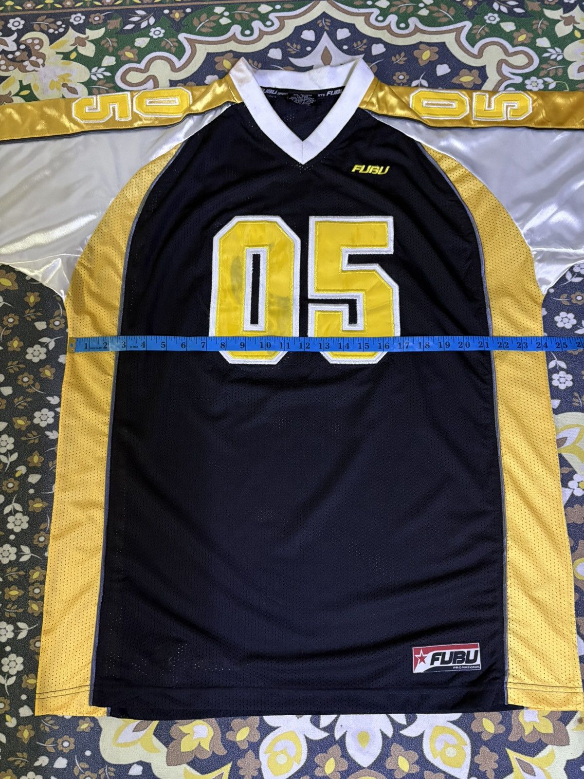 Fubu Vintage Y2k FUBU Mesh Jersey Size US XL / EU 56 / 4 - 13 Thumbnail