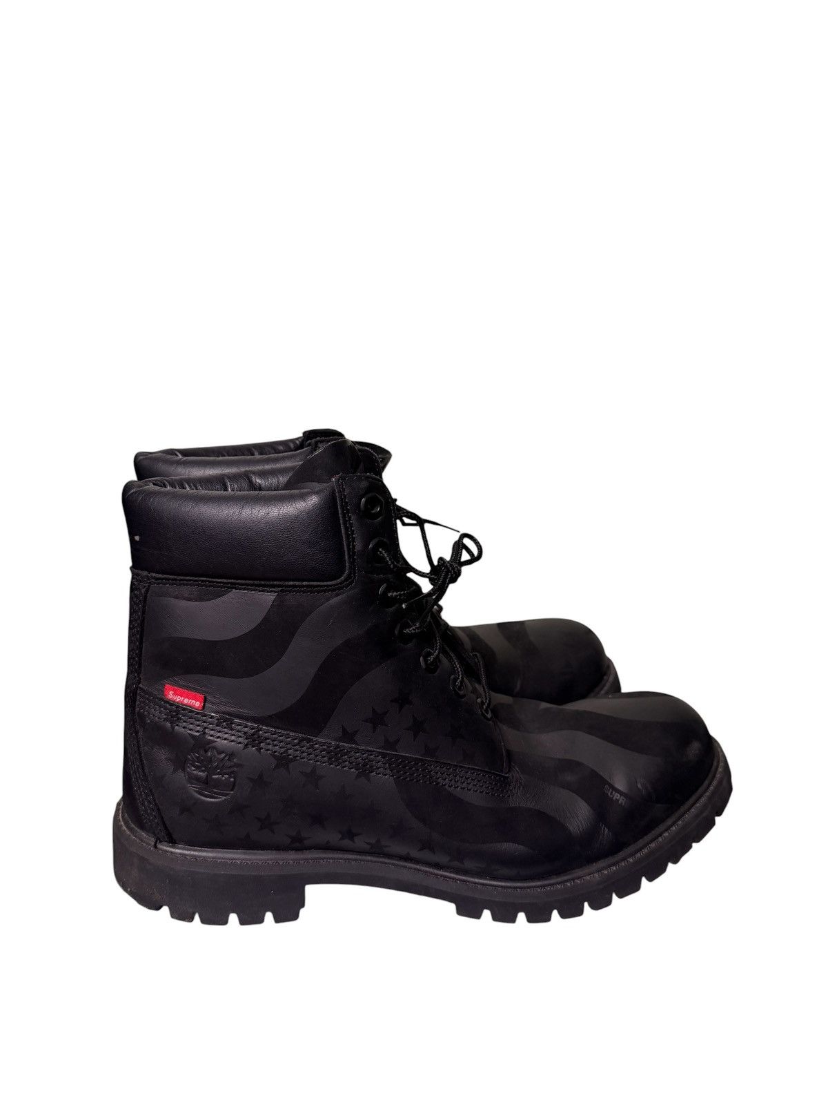 Supreme × Timberland Supreme Timberland American Flag Boots | Grailed