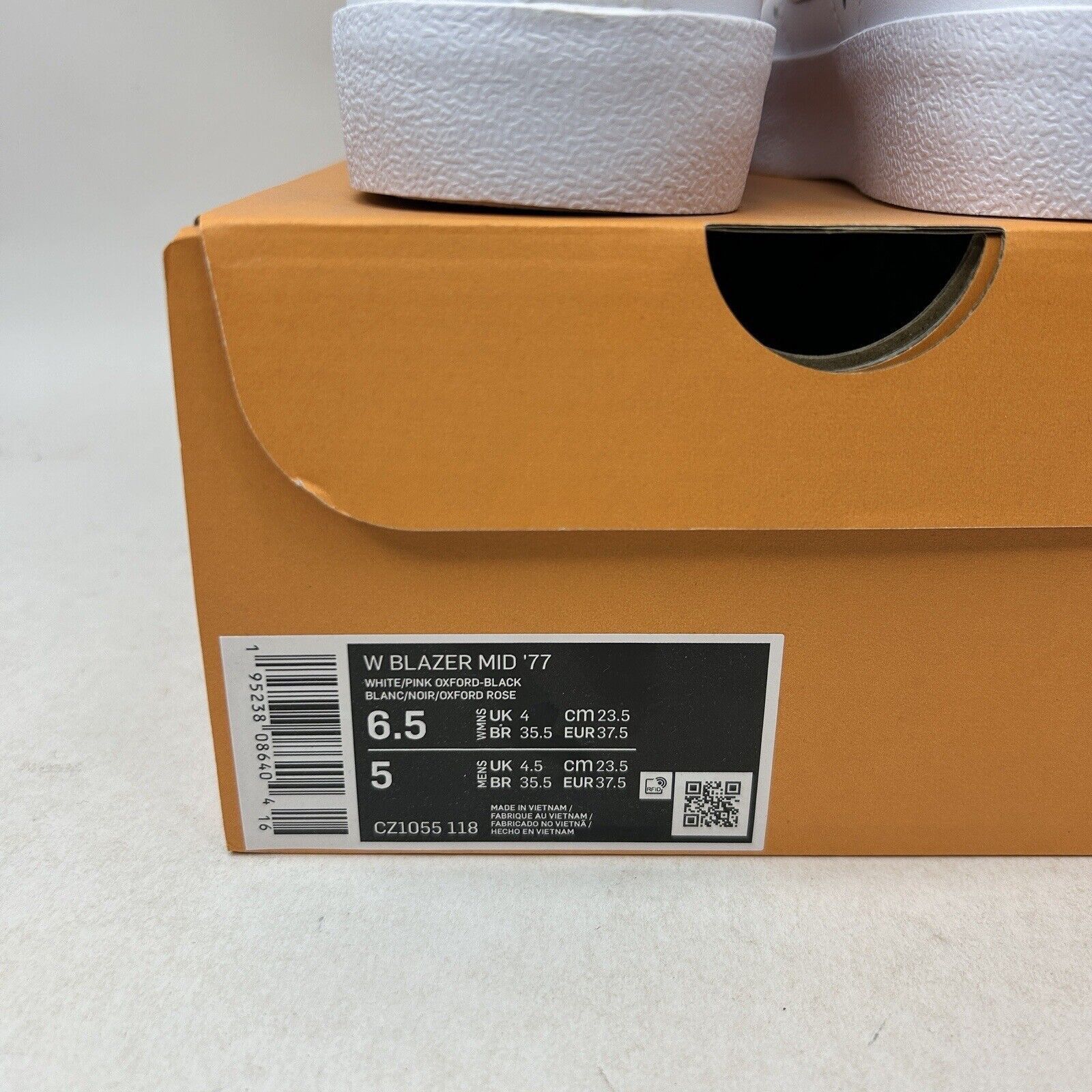 Nike Nike Blazer Mid '77 Vintage WMNS “Pink Oxford” 2024 Size US 6.5 / IT 36.5 - 5 Thumbnail