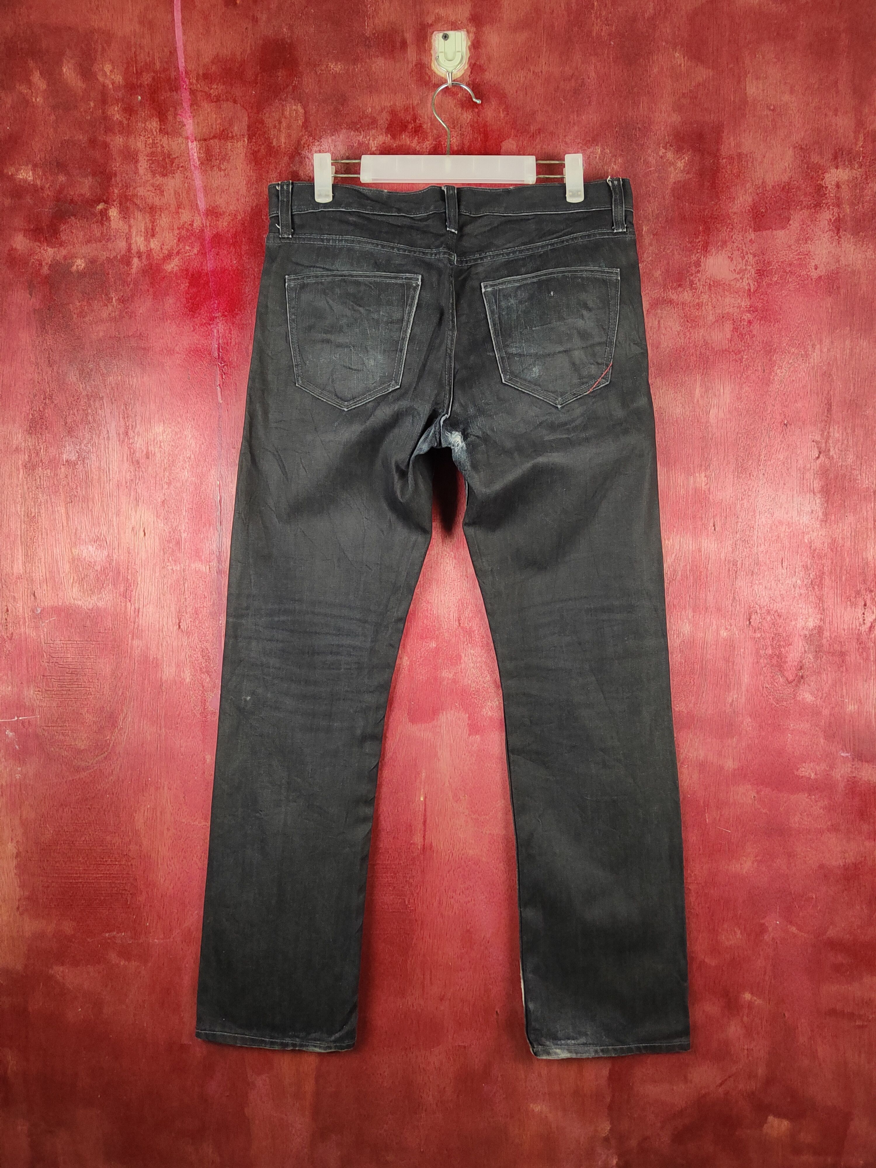 Banana Republic Banana Republic Black Distressed Ripped Jeans #S2315 Size US 32 / EU 48 - 7 Thumbnail