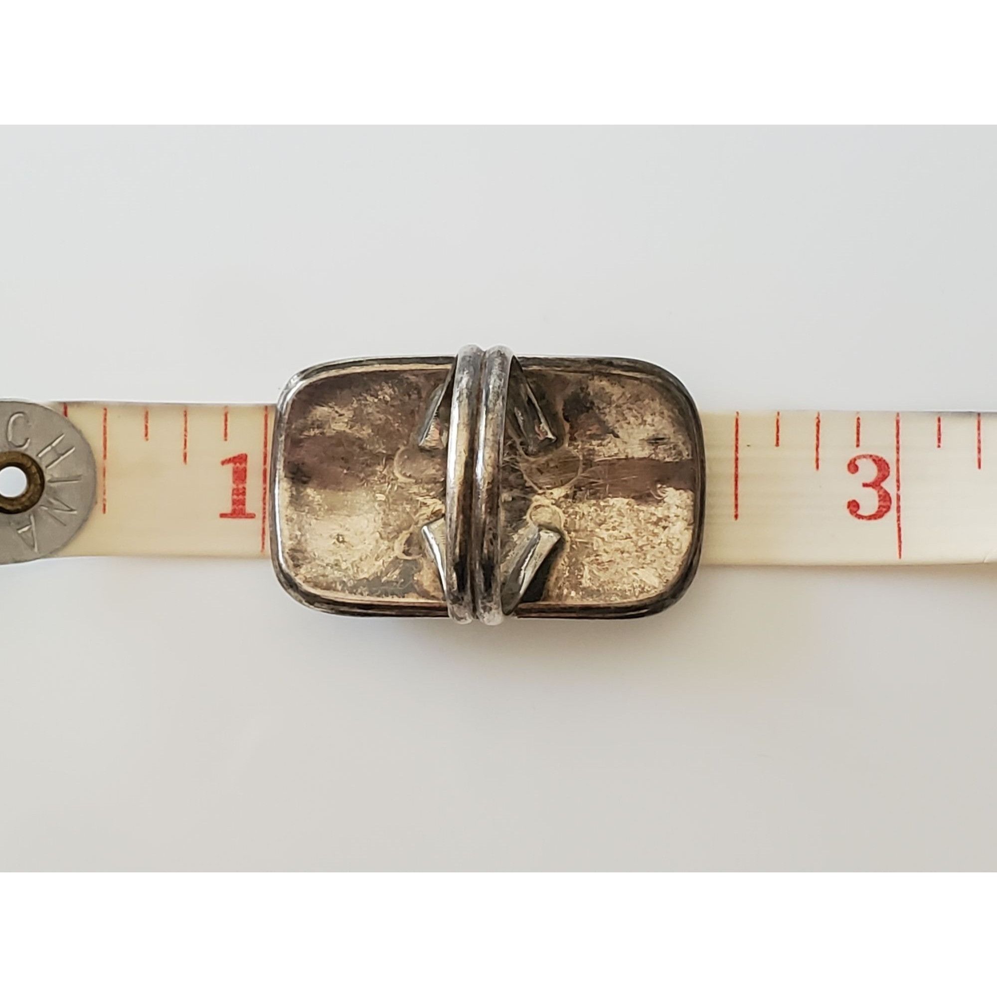 Vintage Vintage Sterling Silver Southwestern Mother of Pearl Ring Size ONE SIZE - 6 Thumbnail