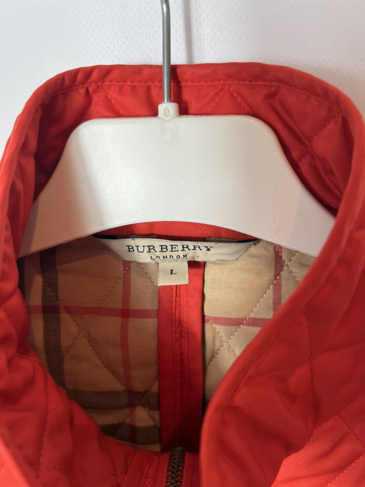 Burberry Vintage luxury Burberry Nova Check Quilted Jacket Size L Size L / US 10 / IT 46 - 5 Thumbnail