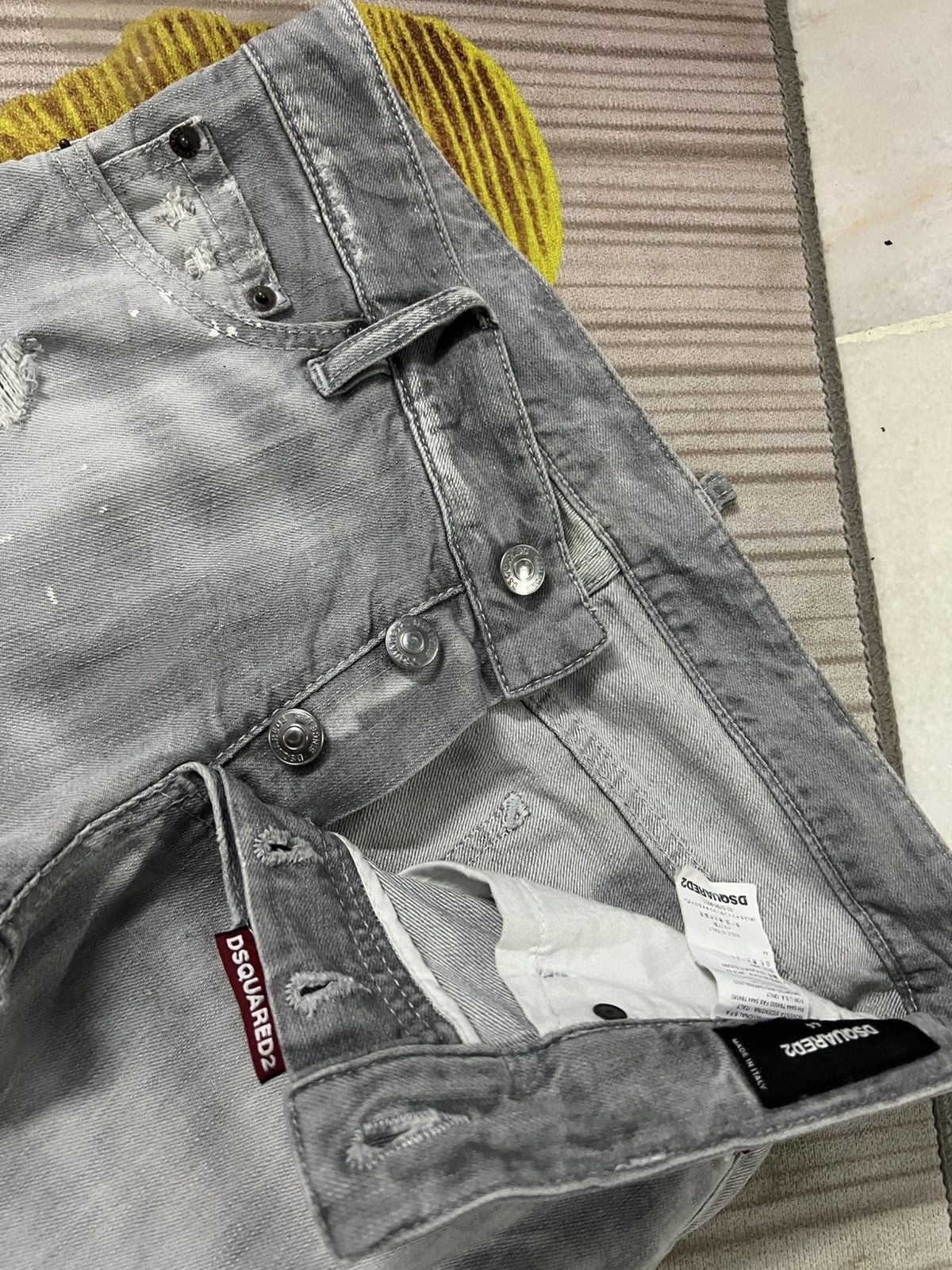 Dsquared2 💥Vintage Dsquared2 Distress Faded Jean Size US 32 / EU 48 - 7 Thumbnail