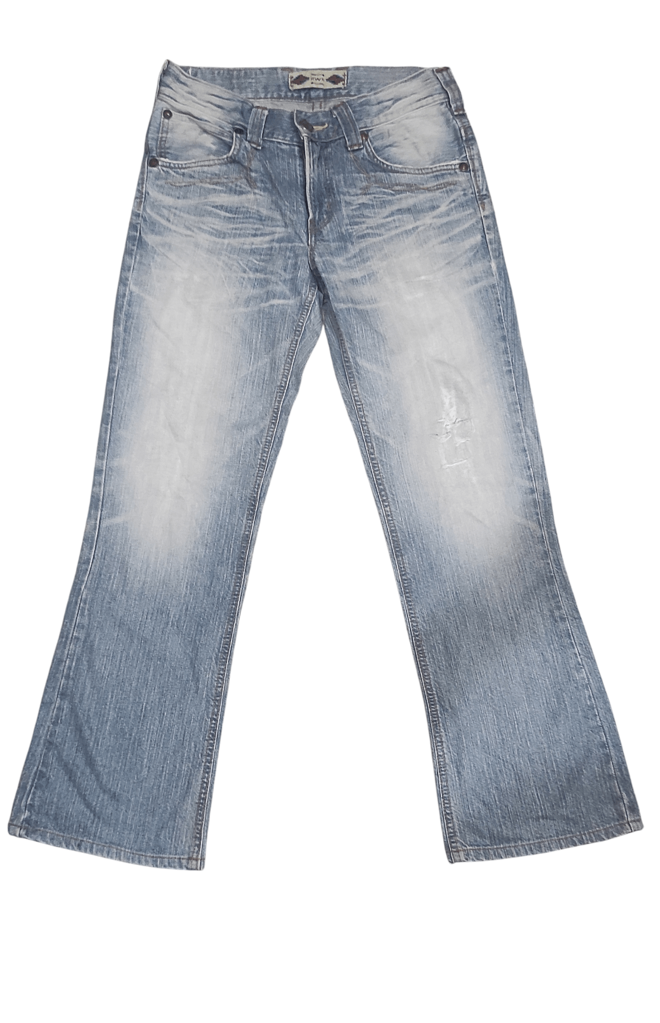 Edwin Distressed Edwin Flare Denim Size US 28 / EU 44 - 3 Thumbnail