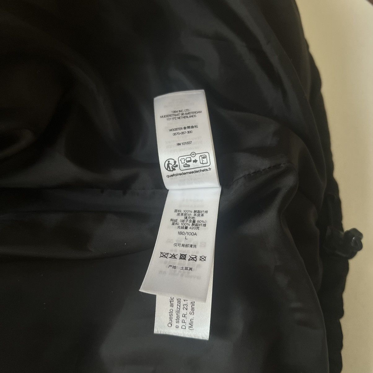 Supreme Supreme Star Sleeve Down Puffer Jacket L black leather Size US L / EU 52-54 / 3 - 10 Thumbnail