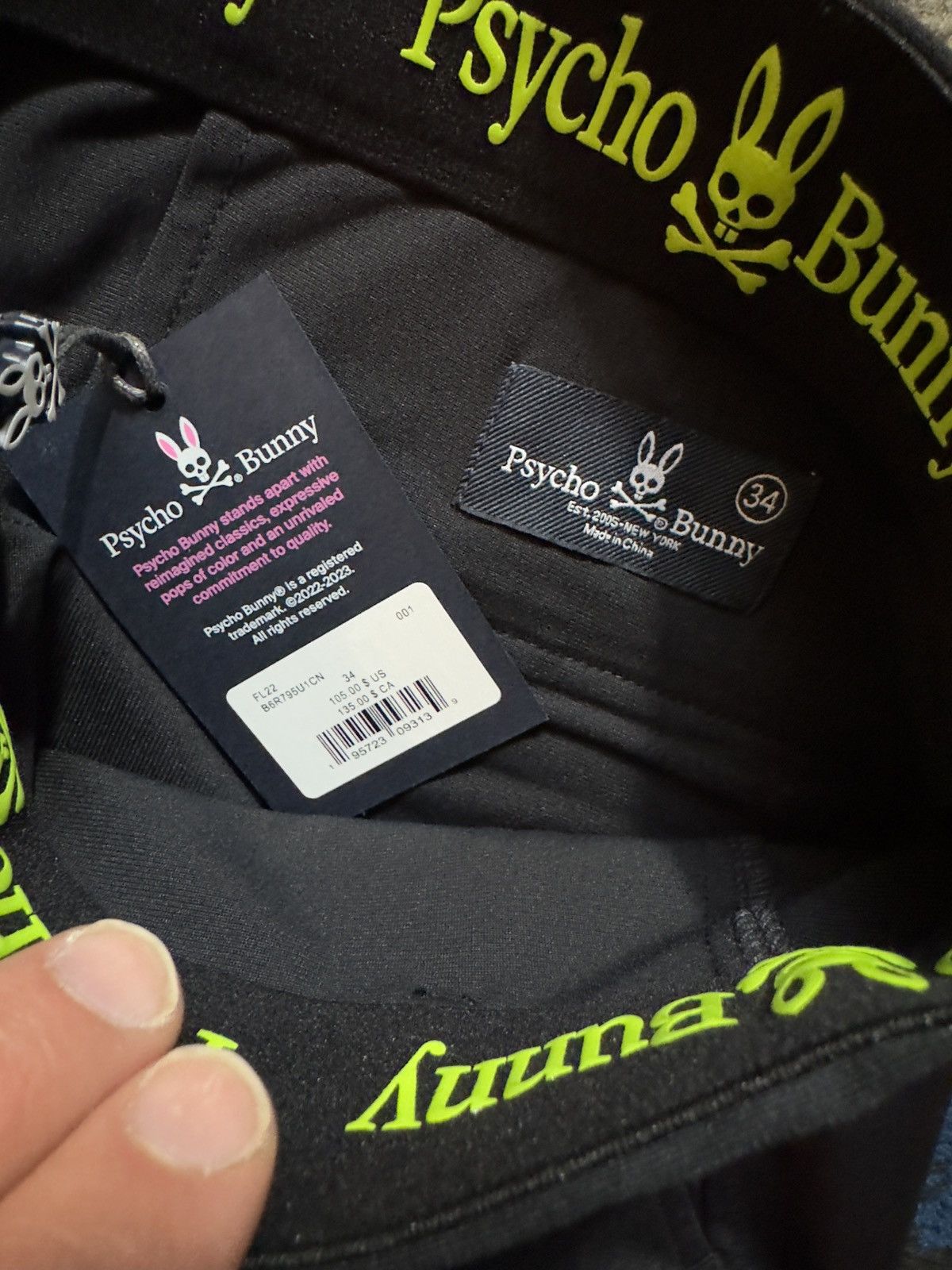 Psycho Bunny NEW Psycho Bunny Shorts Size US 34 / EU 50 - 3 Thumbnail