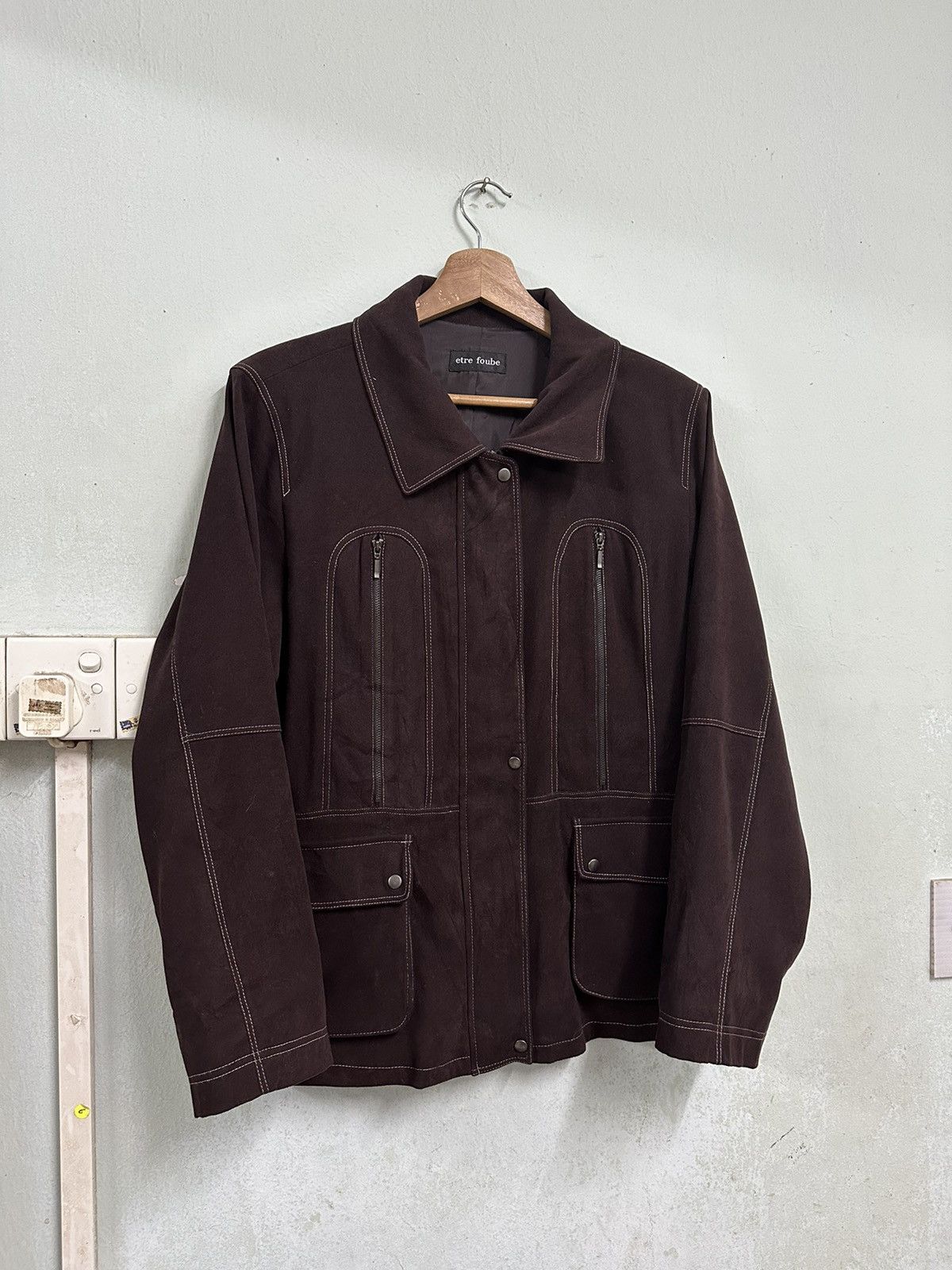 Japanese Brand 👹Vintage Etre Furbe Rare Design Utility Jacket Size US M / EU 48-50 / 2 - 3 Thumbnail