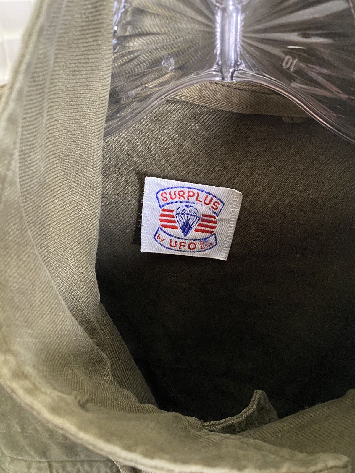 Vintage Vintage Military Work Chore Jacket Surplus by UFO Size US XL / EU 56 / 4 - 4 Thumbnail