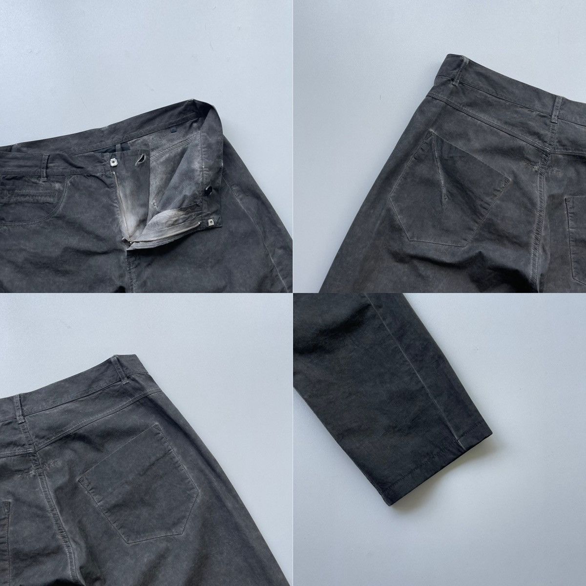 Silent By Damir Doma Silent by Damir Doma Garment Pants Dark Grey/Black Rare Size US 32 / EU 48 - 5 Thumbnail