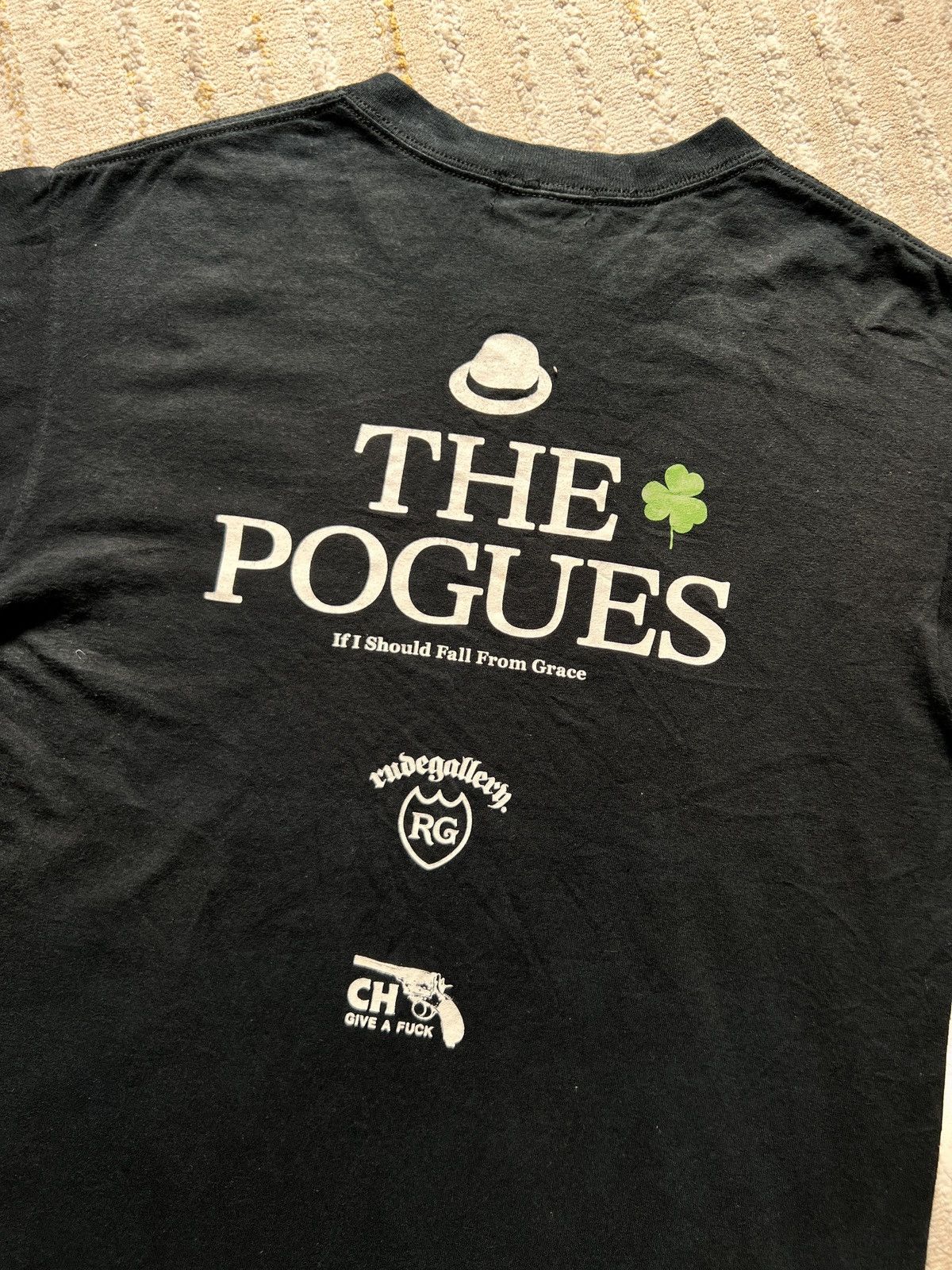 Band Tees × RUDE GALLERY Rude Gallery “The Pogues” Shane Collab Tshirt Size US M / EU 48-50 / 2 - 3 Thumbnail