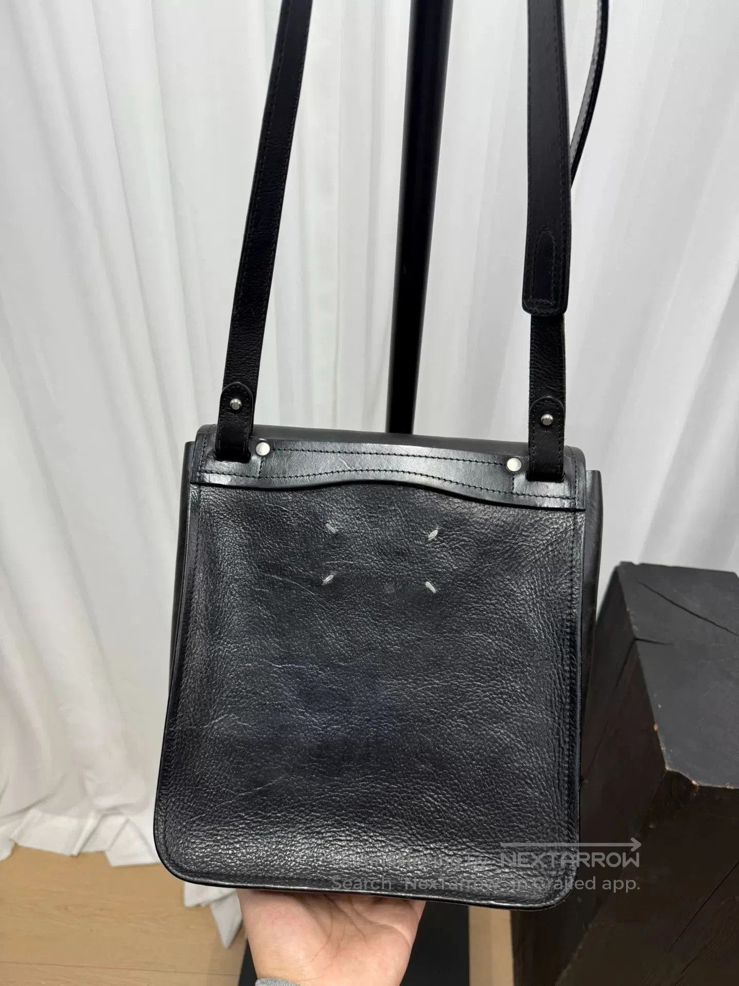Maison Margiela maison margiela thick leather crossbody bag. Size ONE SIZE - 5 Thumbnail