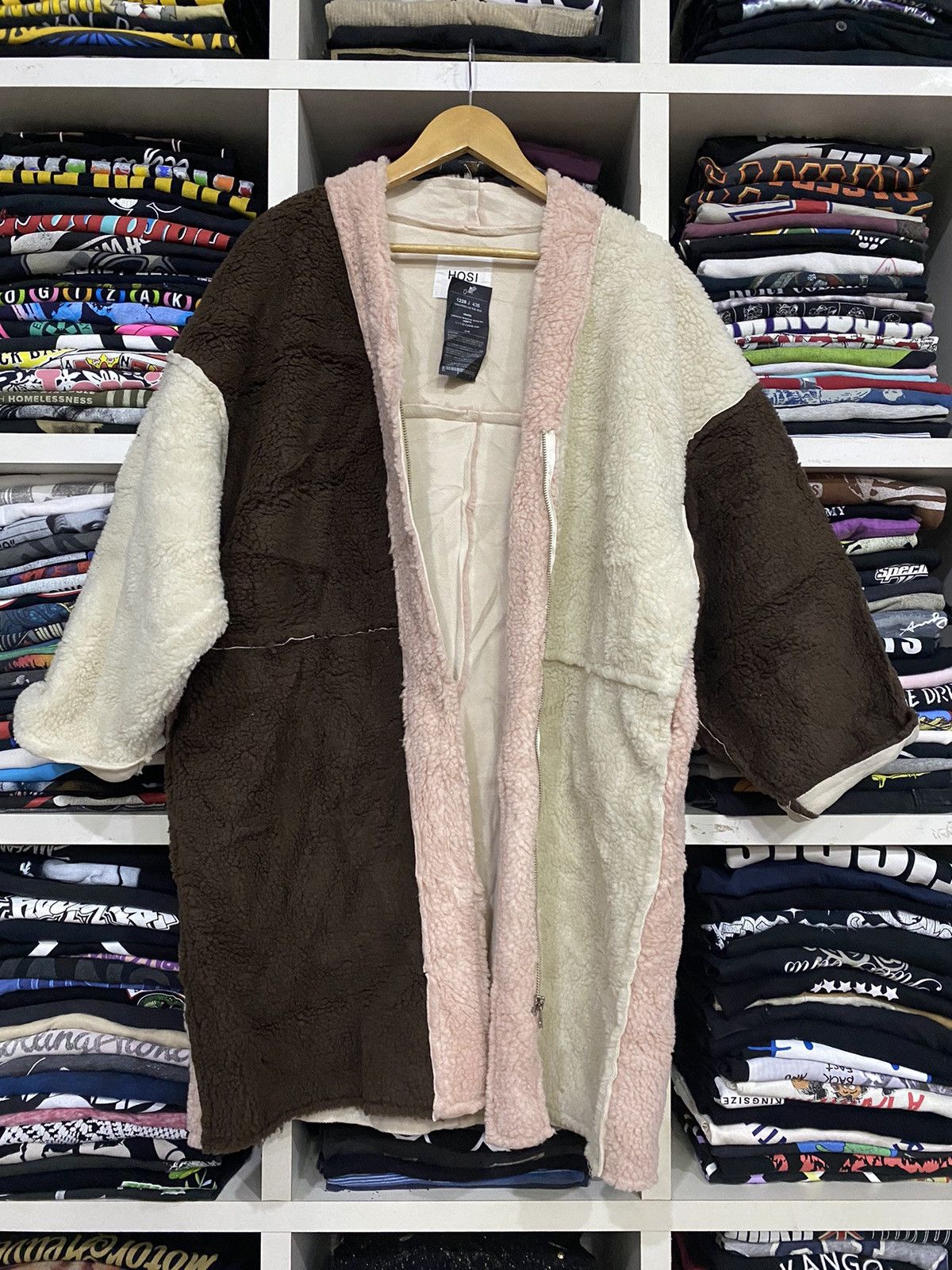 Other Hosi Fleece Block Colour Jacket Size US XL / EU 56 / 4 - 10 Thumbnail