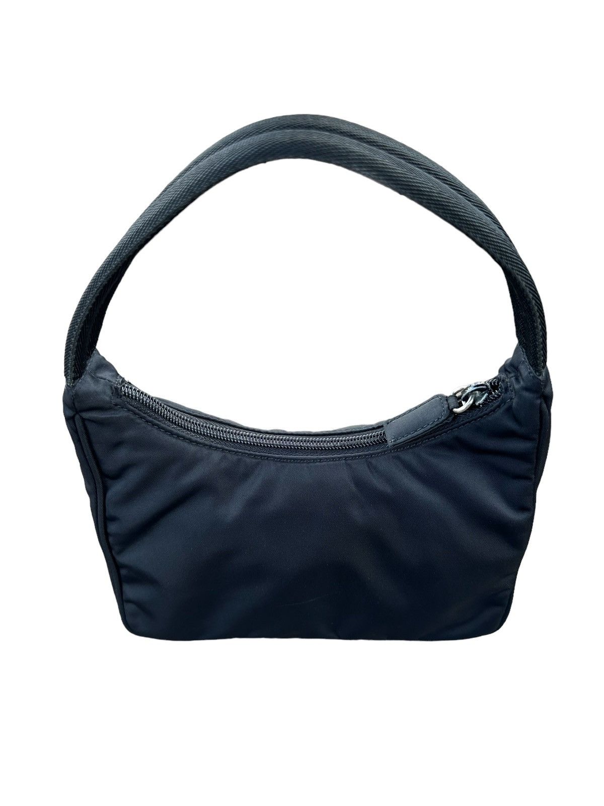 Prada AUTHENTIC PRADA MINI BLACK NYLON HOBO BAG Size ONE SIZE - 5 Thumbnail