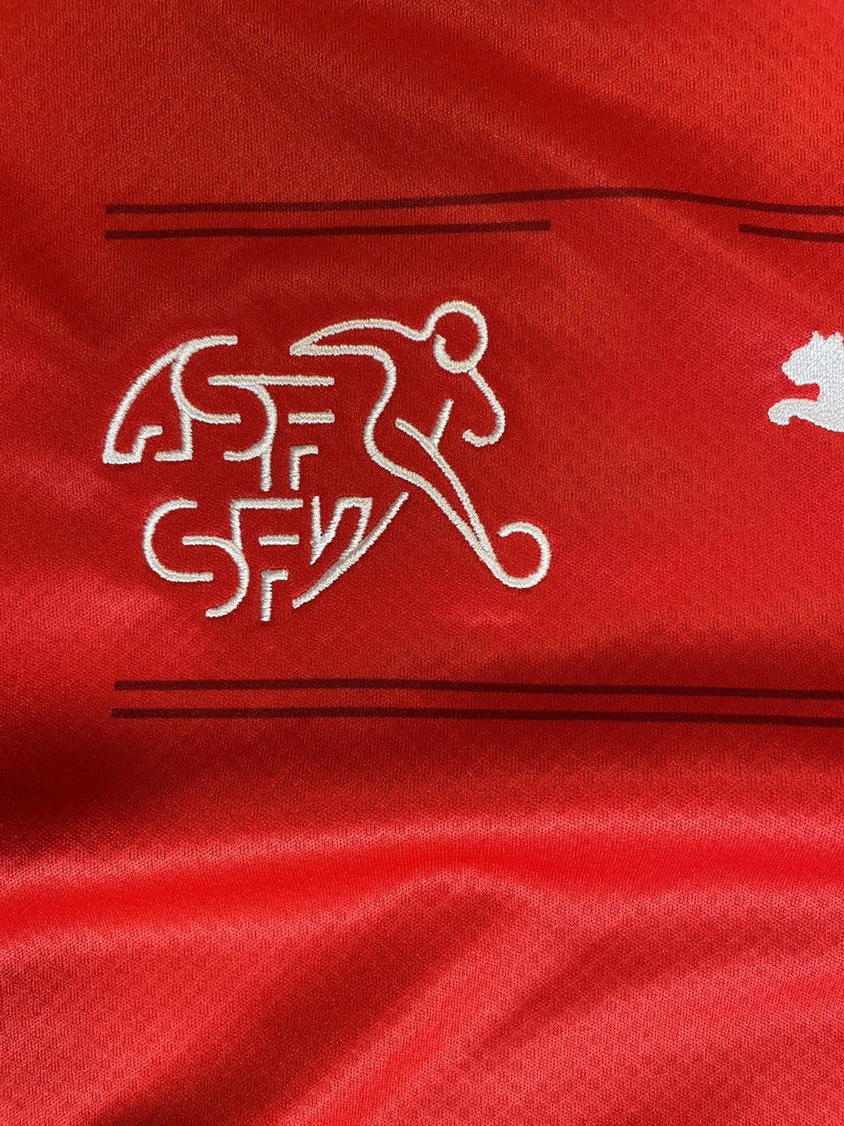 Puma Switzerland 2020-22 Puma home shirt football jersey Size US XL / EU 56 / 4 - 2 Thumbnail