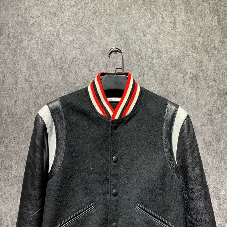 Givenchy Givenchy Size 50Patch Stripe Baseball Jacket 2506-Nextarrow Size US XL / EU 56 / 4 - 3 Thumbnail