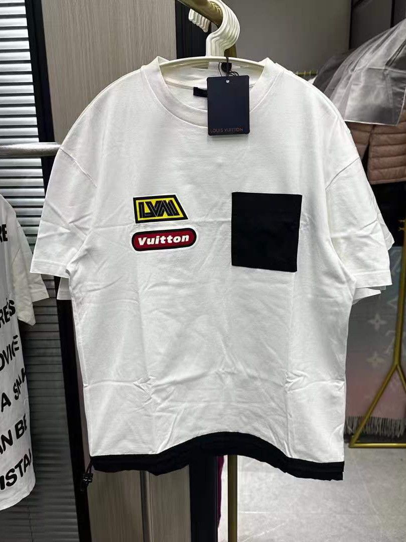 Louis Vuitton Louis Vuitton Patch Pocket T-Shirt Size S Size US S / EU 44-46 / 1 - 1 Thumbnail