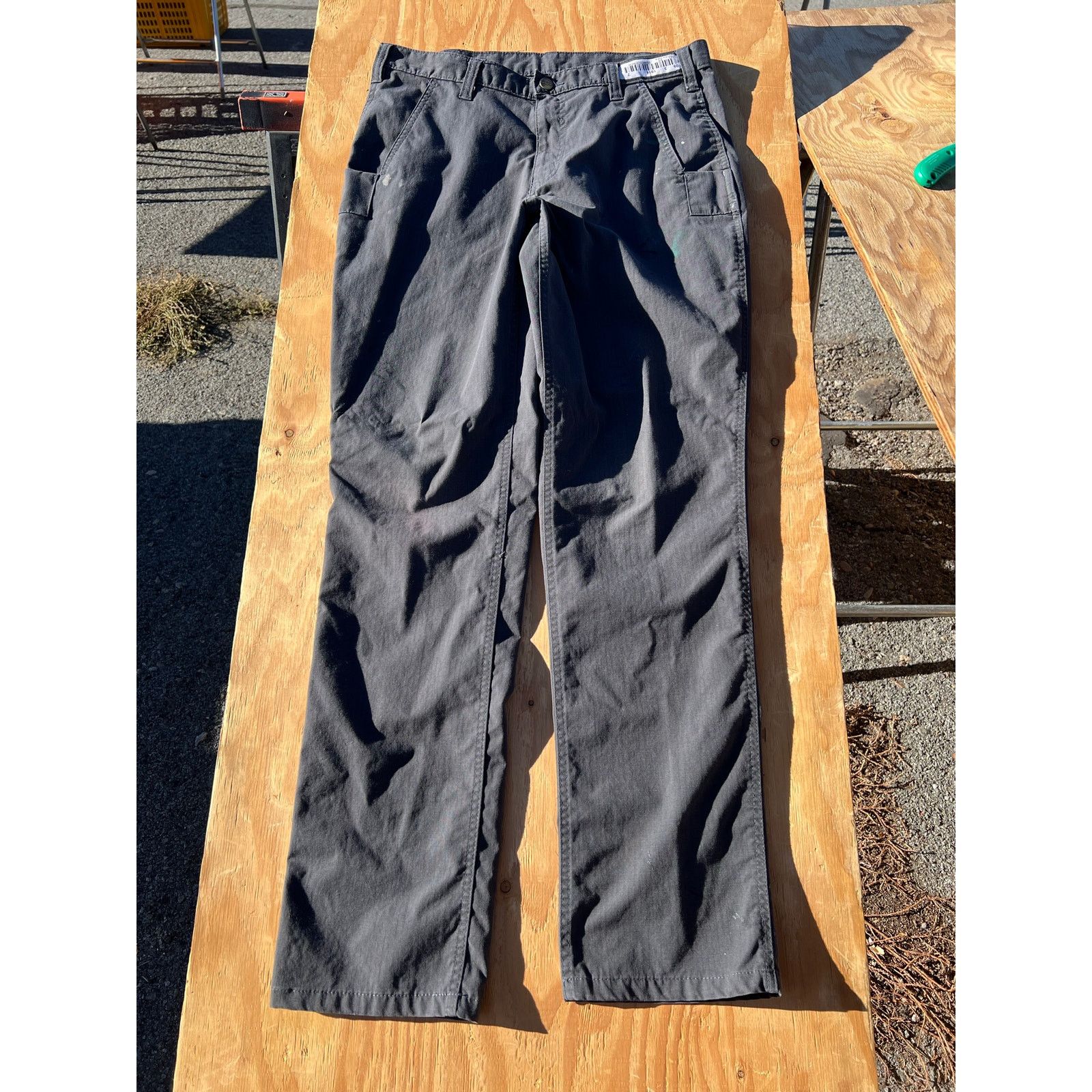 Carhartt Carhartt Relaxed Fit Canvas Gray Men 32x34 Work Pants Y2K Size US 32 / EU 48 - 2 Thumbnail