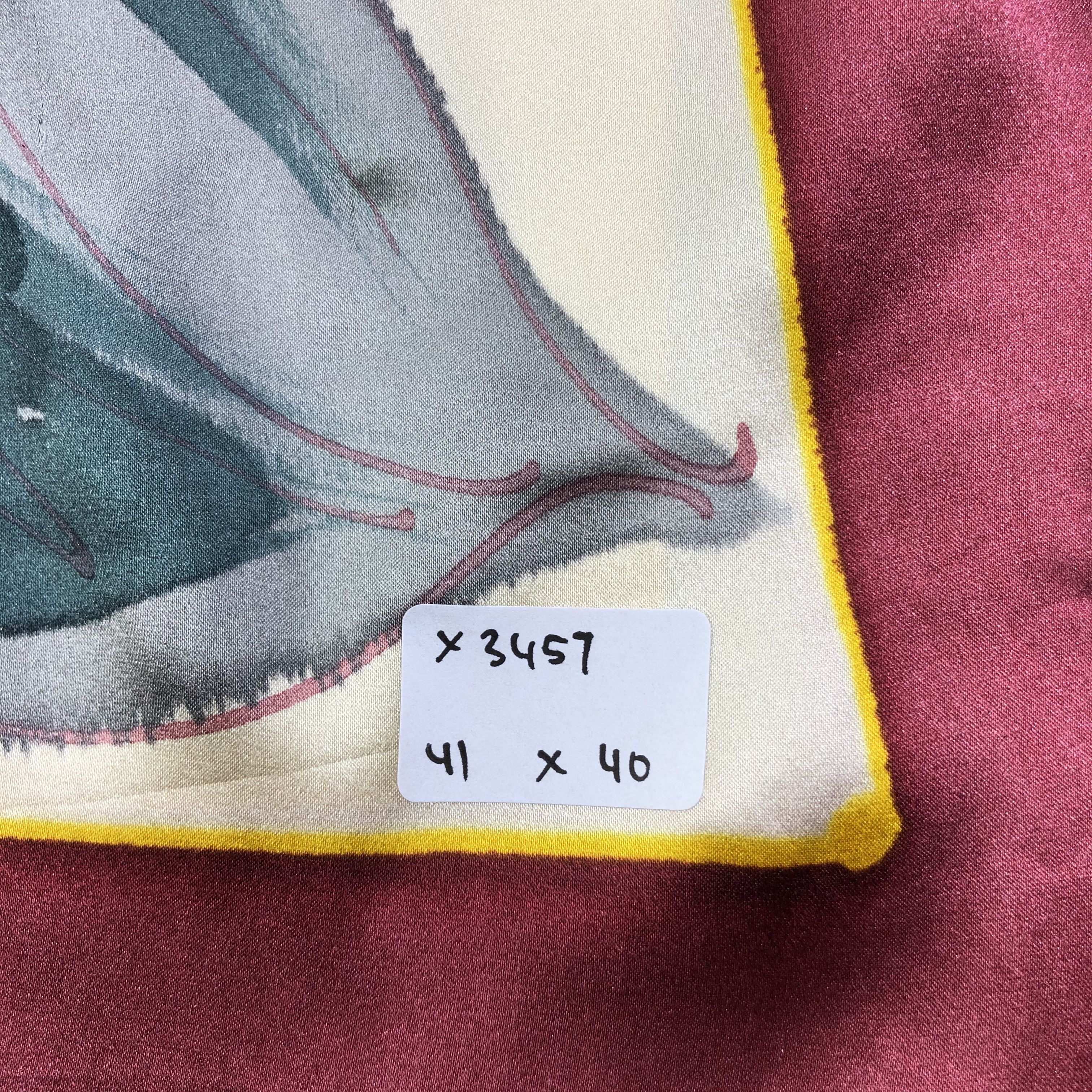 Vintage Vintage Silk Scarf Size ONE SIZE - 6 Thumbnail
