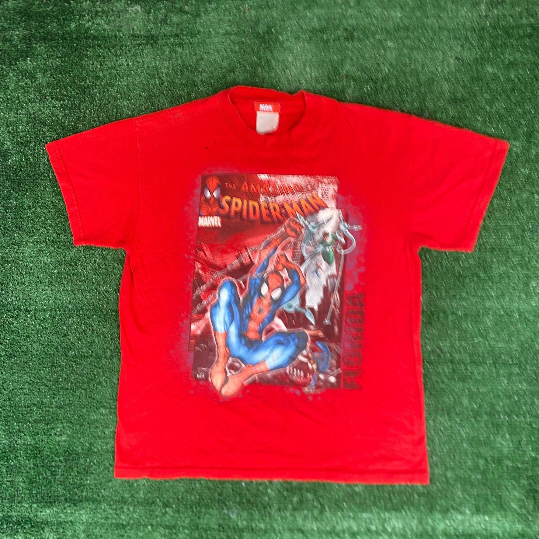 Marvel Comics Vintage Y2K Spiderman Shirt Marvel Comics Retro Movie Tee Size US S / EU 44-46 / 1 - 1 Thumbnail