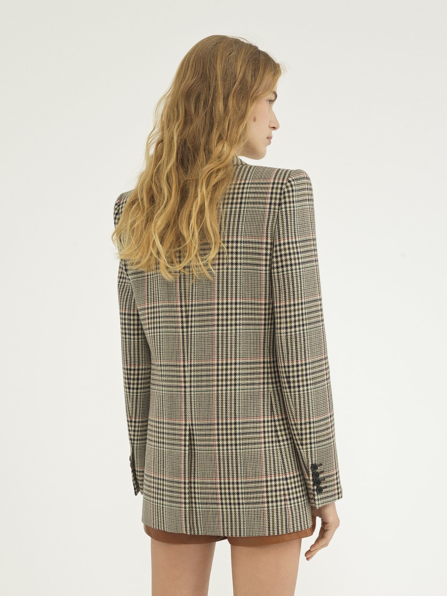 Chloe o1loc1c11025 Tailored Jacket in Multicolor Size L / US 10 / IT 46 - 4 Thumbnail