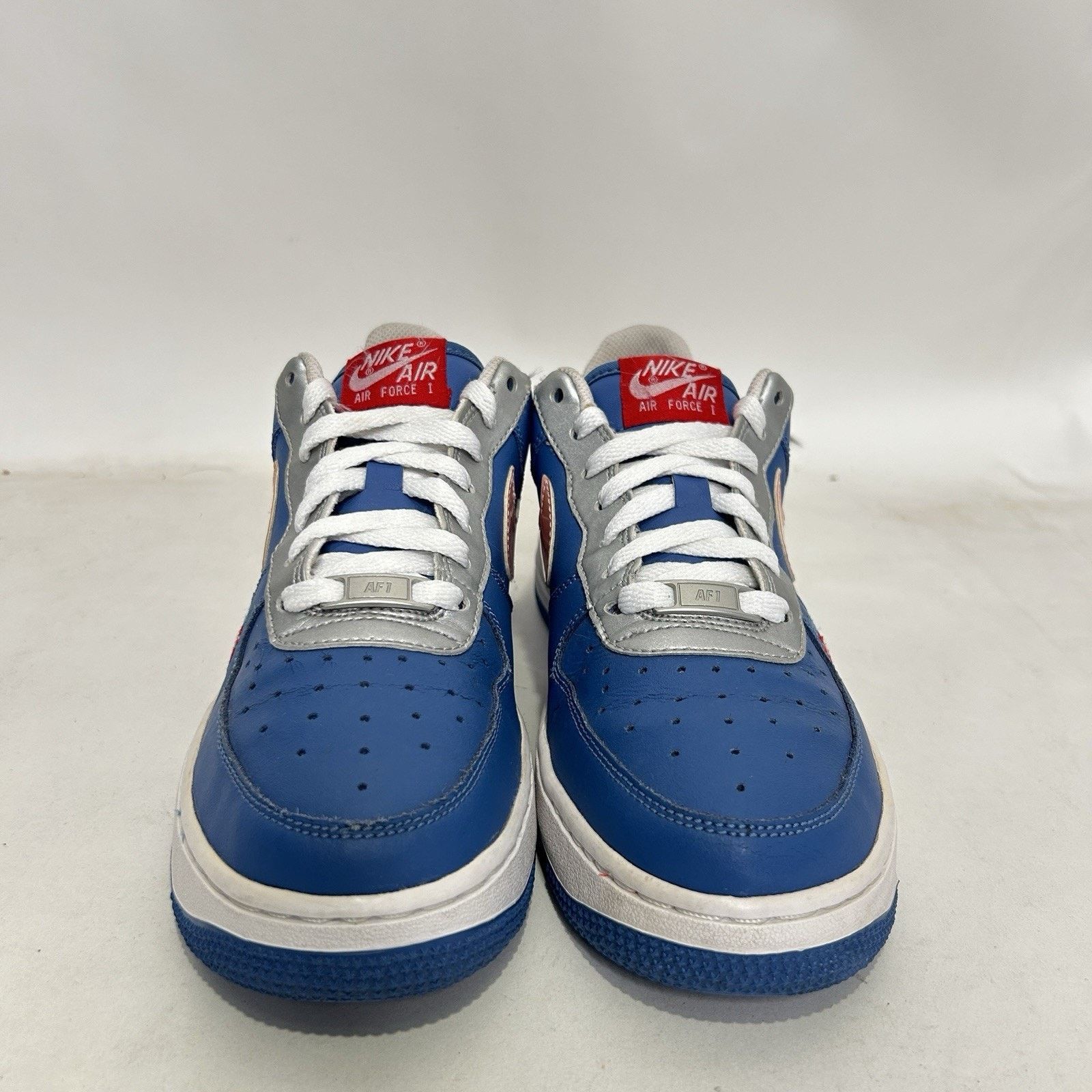 Nike Nike Air Force 1 Low GS “Floral/Blue Pink” Size US 8.5 / IT 38.5 - 2 Thumbnail