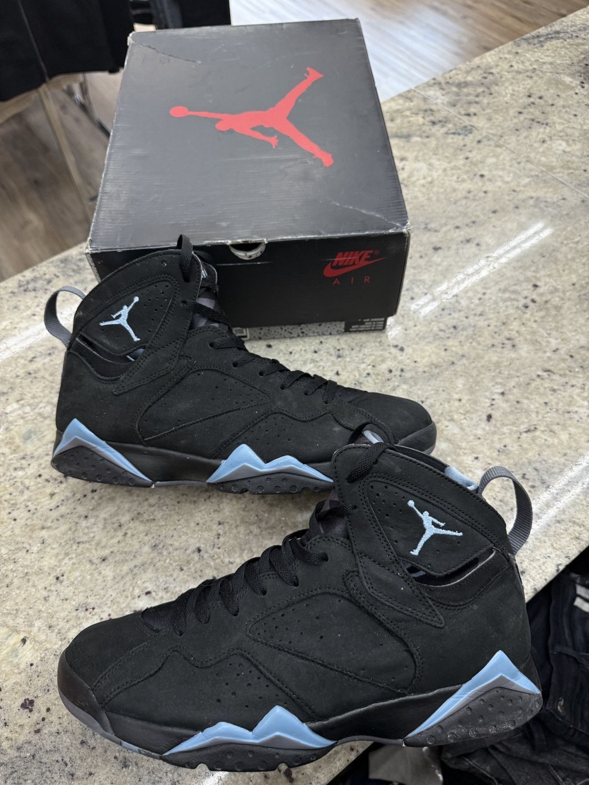 Jordan Brand Air Jordan 7 Chambray 7s Size US 11 / EU 44 - 1 Thumbnail