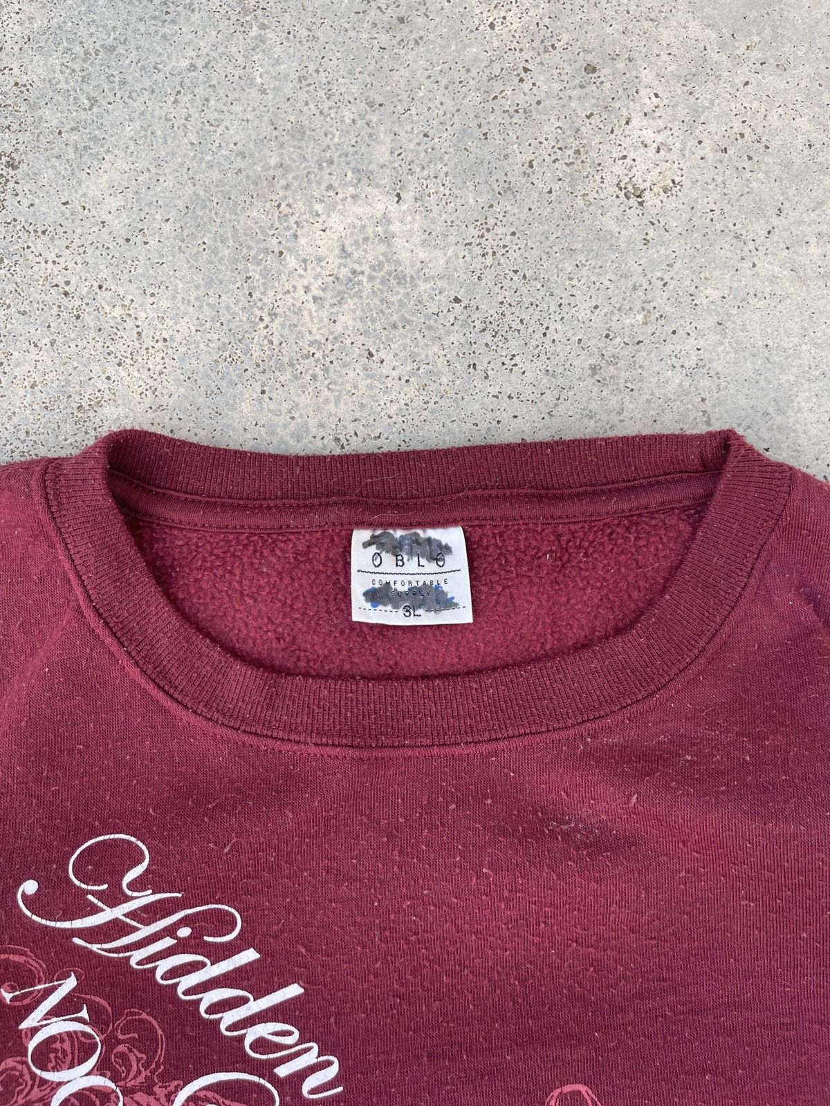14th Addiction × If Six Was Nine × Japanese Brand Spinash Japanese Poem Fur Sherpa Sweatshirt Size US XL / EU 56 / 4 - 8 Thumbnail