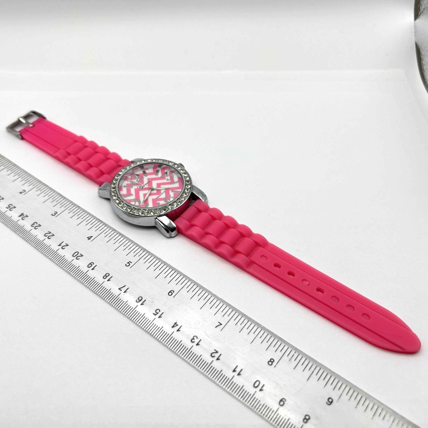 Other Pink Striped Men's Watch Size ONE SIZE - 4 Thumbnail
