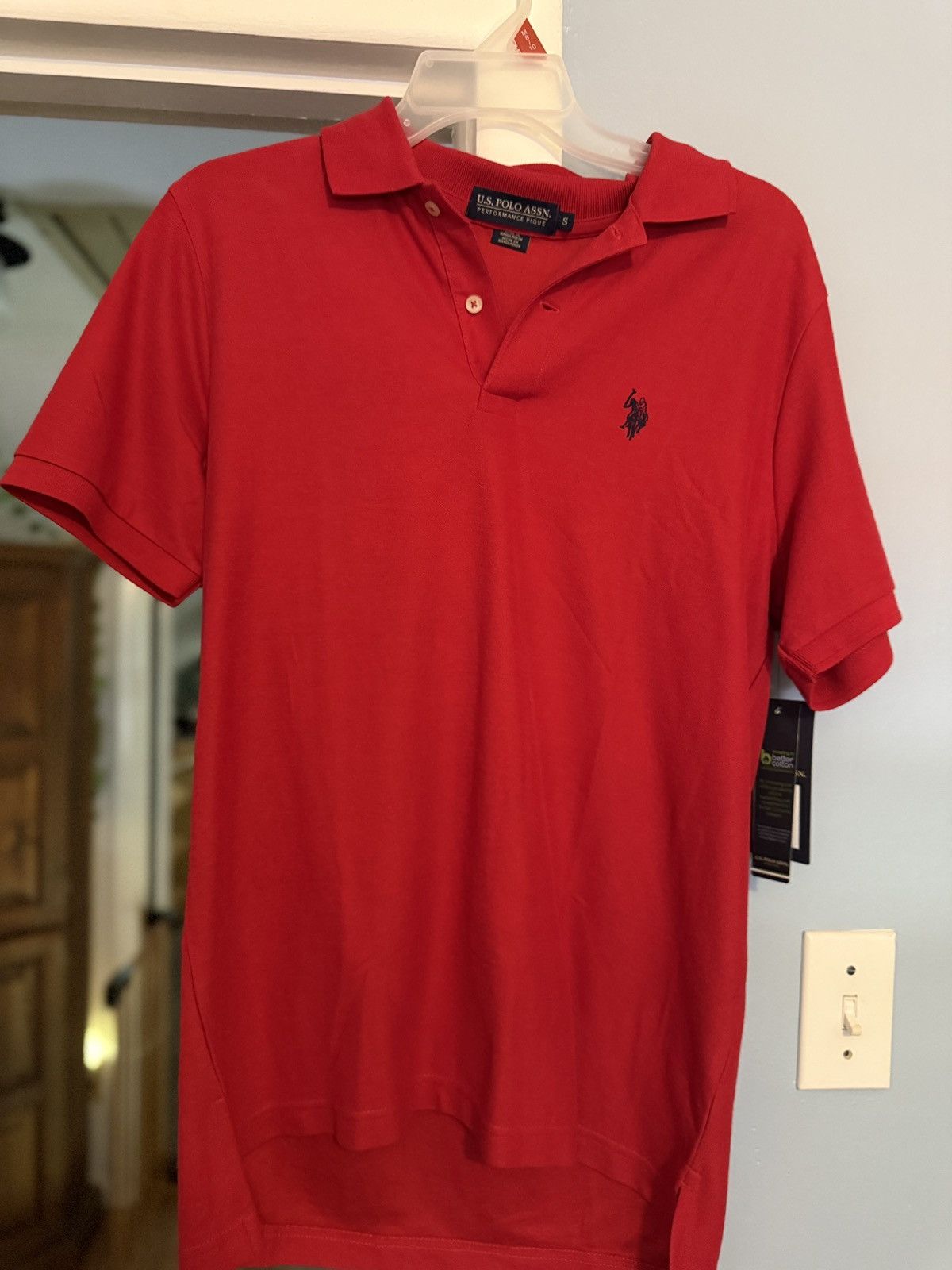 U.S. Polo Assn. US Polo Assn red polo Size US S / EU 44-46 / 1 - 1 Thumbnail