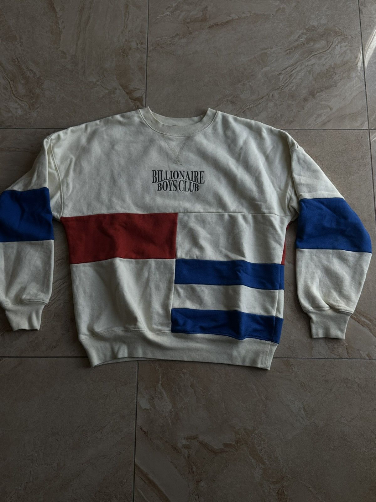 Billionaire Boys Club BILLIONAIRE BOYS CLUB CUT & SEW PANELLED CREWNECK Size US S / EU 44-46 / 1 - 2 Thumbnail