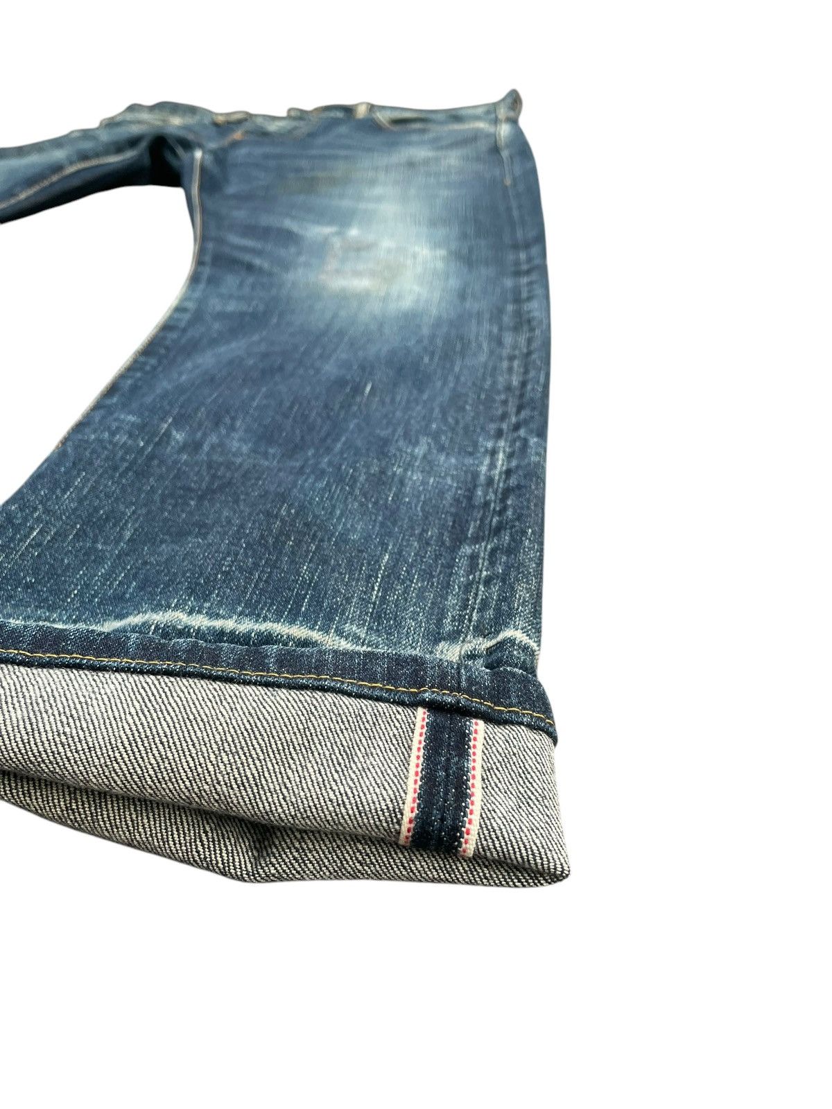 Japanese Brand Ships Redline Selvedge Denim Size US 36 / EU 52 - 3 Thumbnail